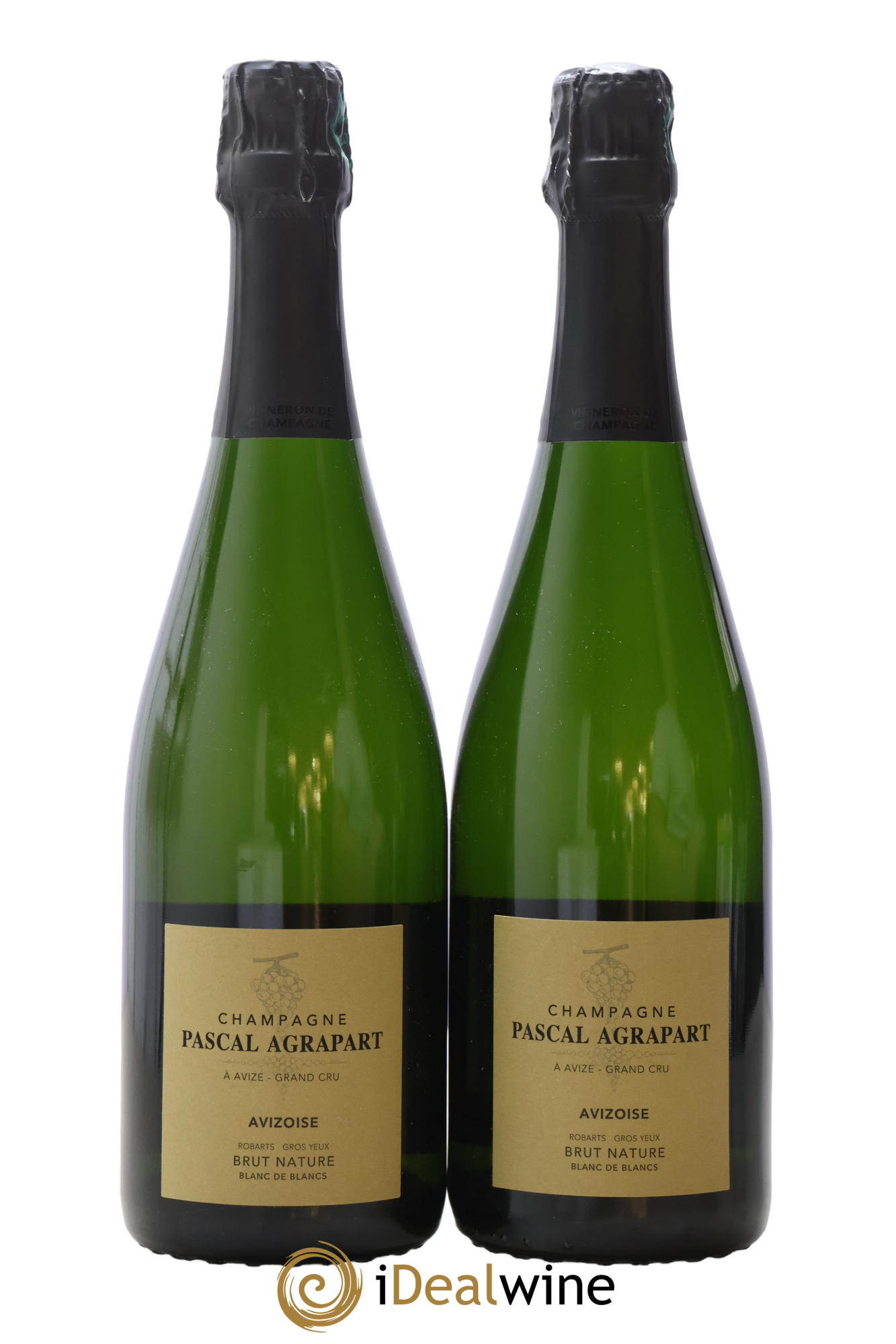 Avizoise Blanc de Blancs Extra-Brut Agrapart & Fils 2018 - Lotto di 2 bottiglie - 0