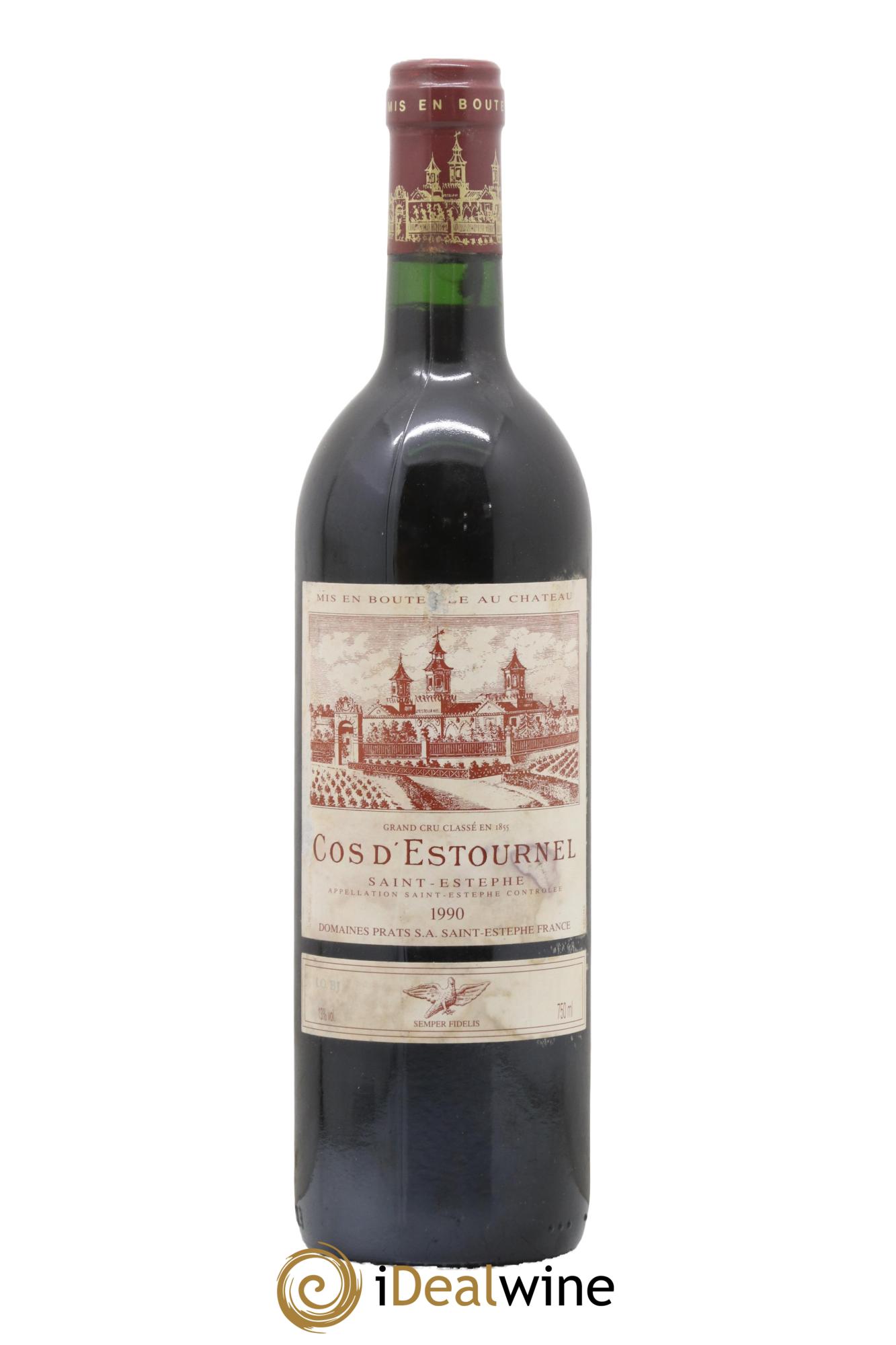 Cos d'Estournel 2ème Grand Cru Classé 1990 - Lot of 1 bottle - 0