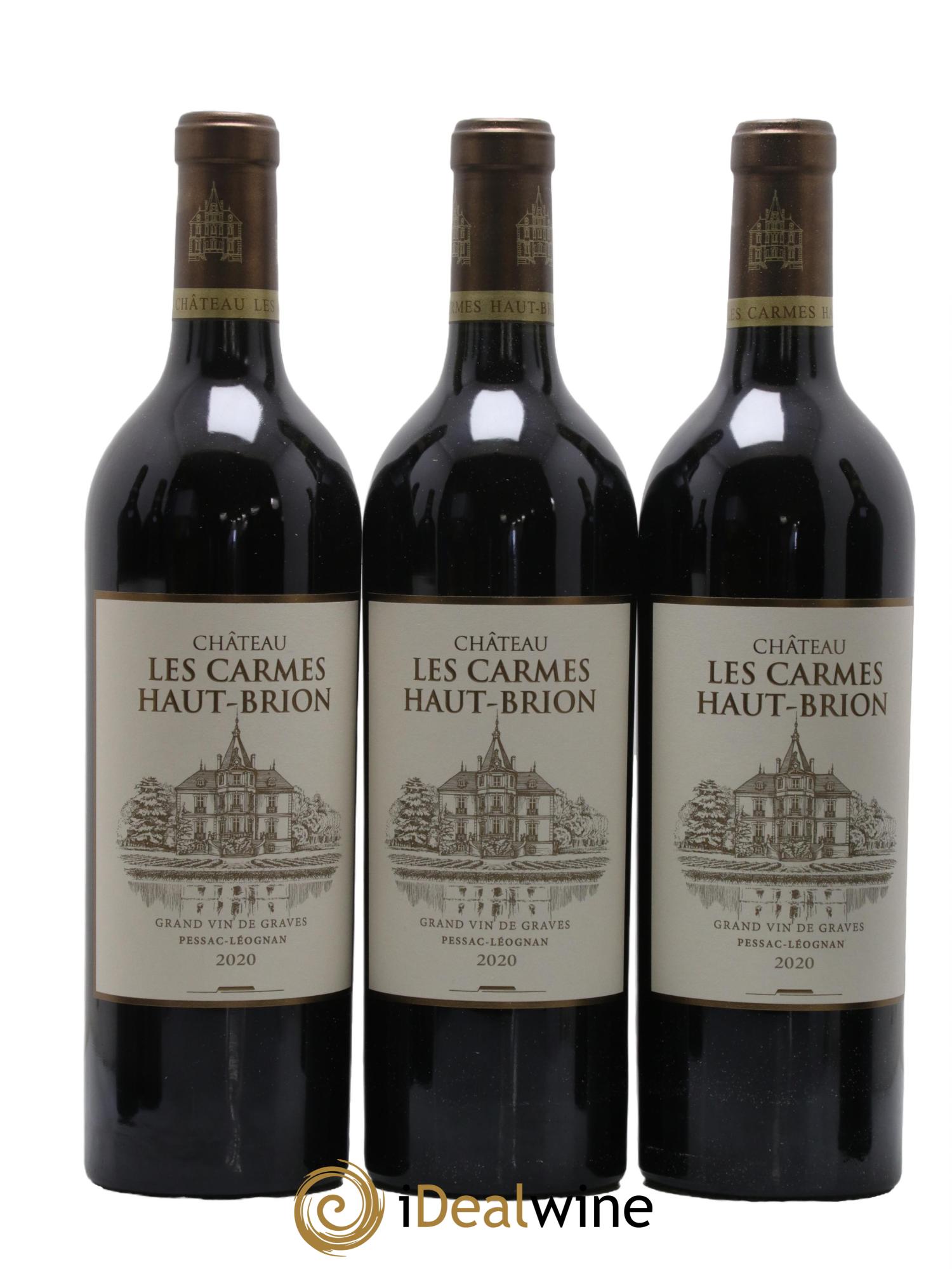 Château Les Carmes Haut-Brion 2020 - Lot de 6 bouteilles - 2