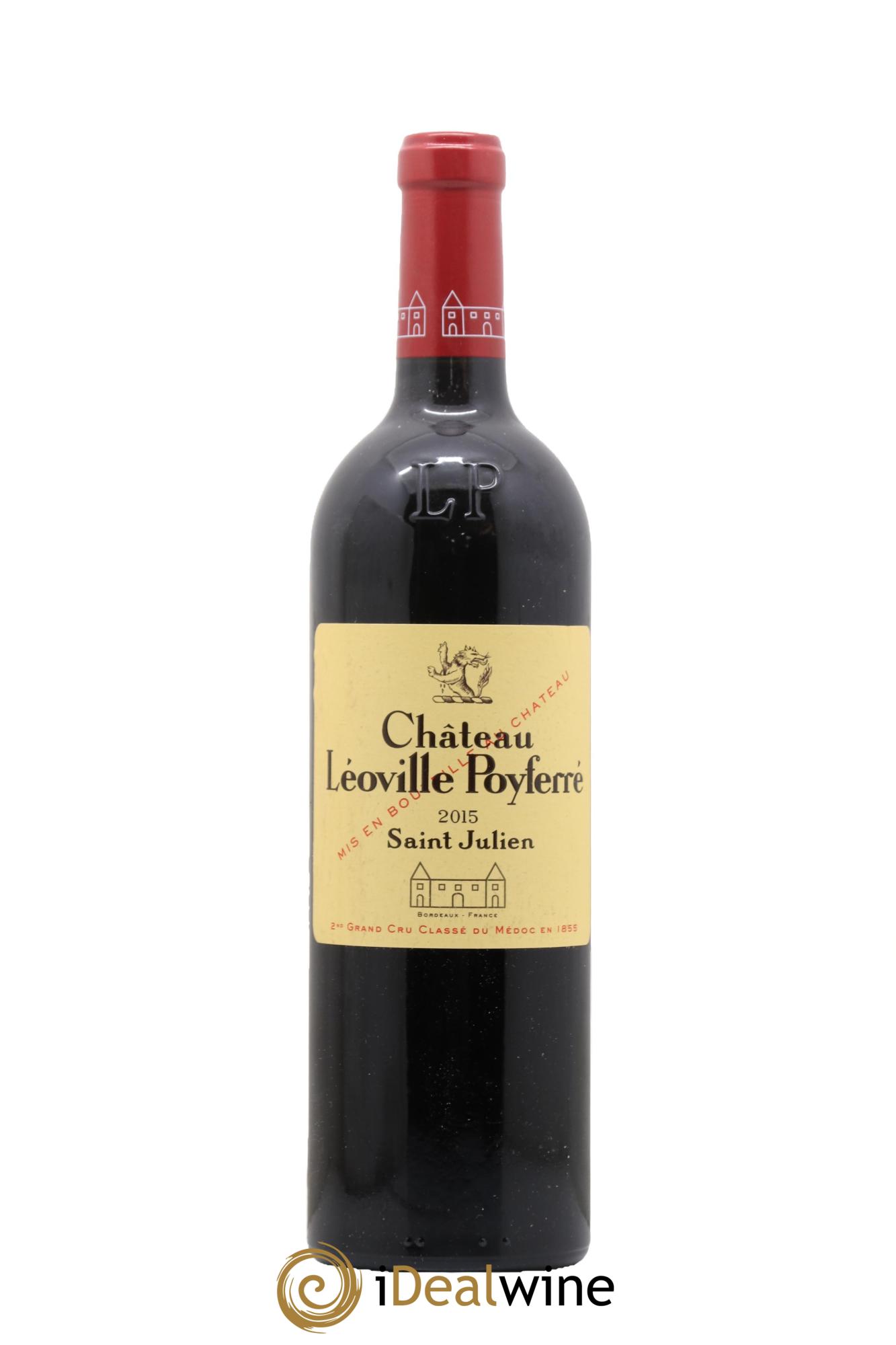 Château Léoville Poyferré 2ème Grand Cru Classé 2015 - Lot de 1 bouteille - 0