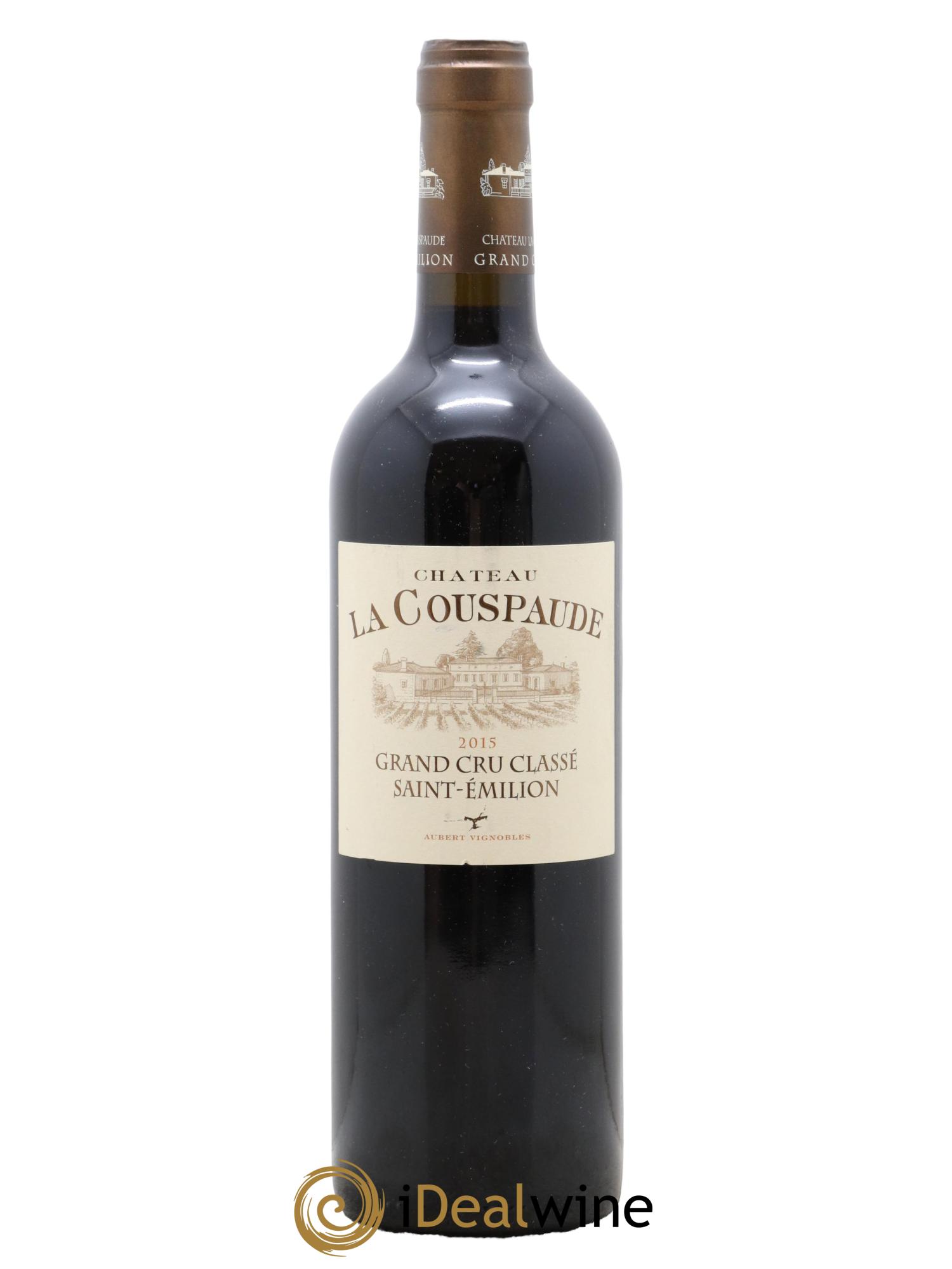 Château la Couspaude Grand Cru Classé 2015 - Lot de 1 bouteille - 0