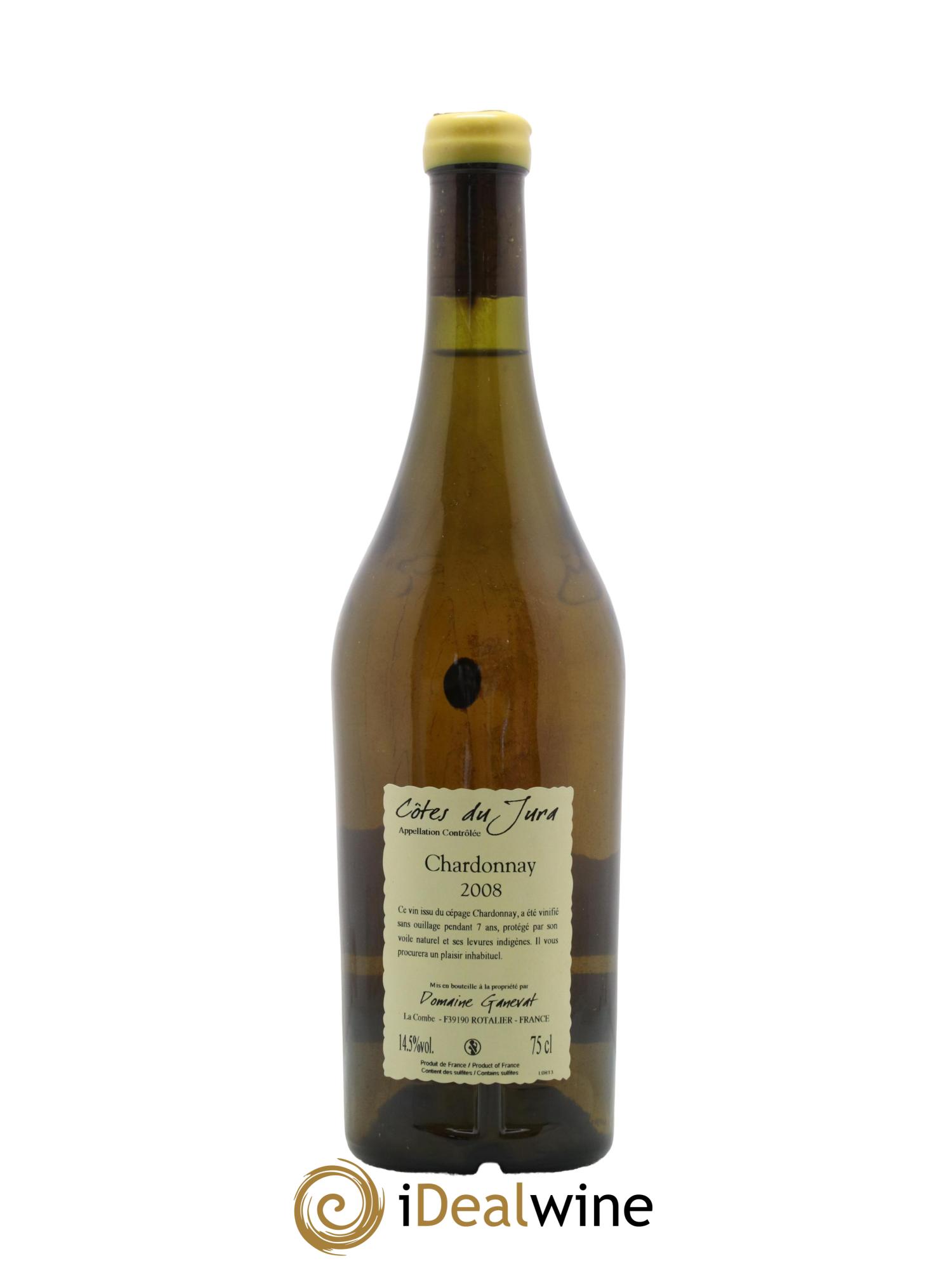 Côtes du Jura Cuvée du Pépé Jean-François Ganevat (Domaine) 2008 - Lot de 1 bouteille - 1