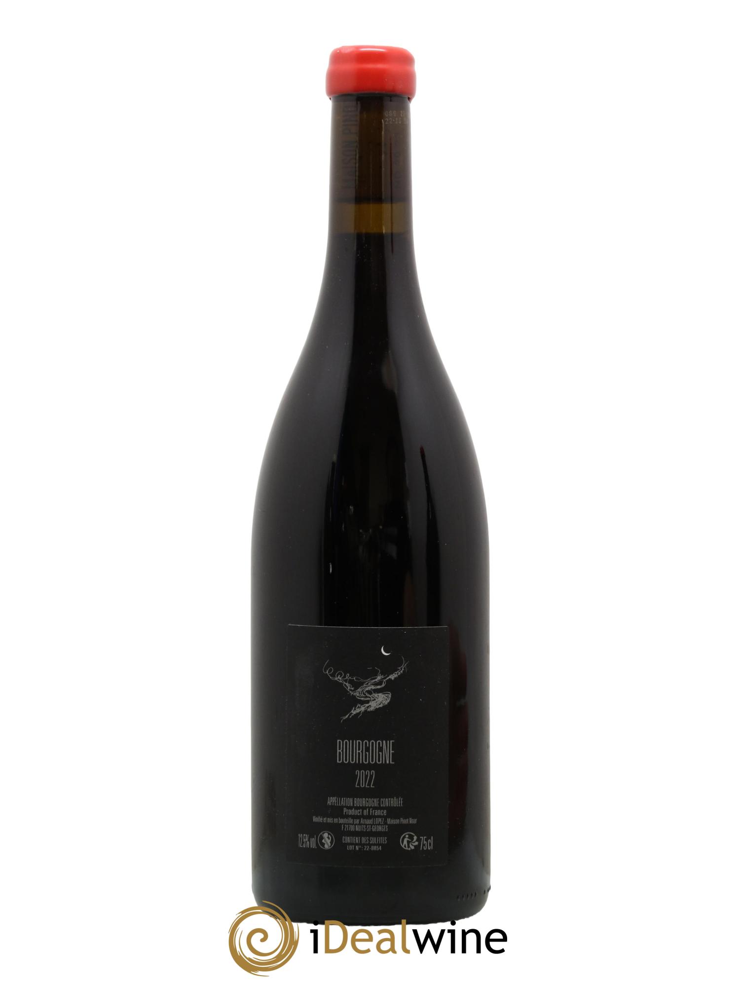 Bourgogne Orpheo Arnaud Lopez 2022 - Lot de 1 bouteille - 1