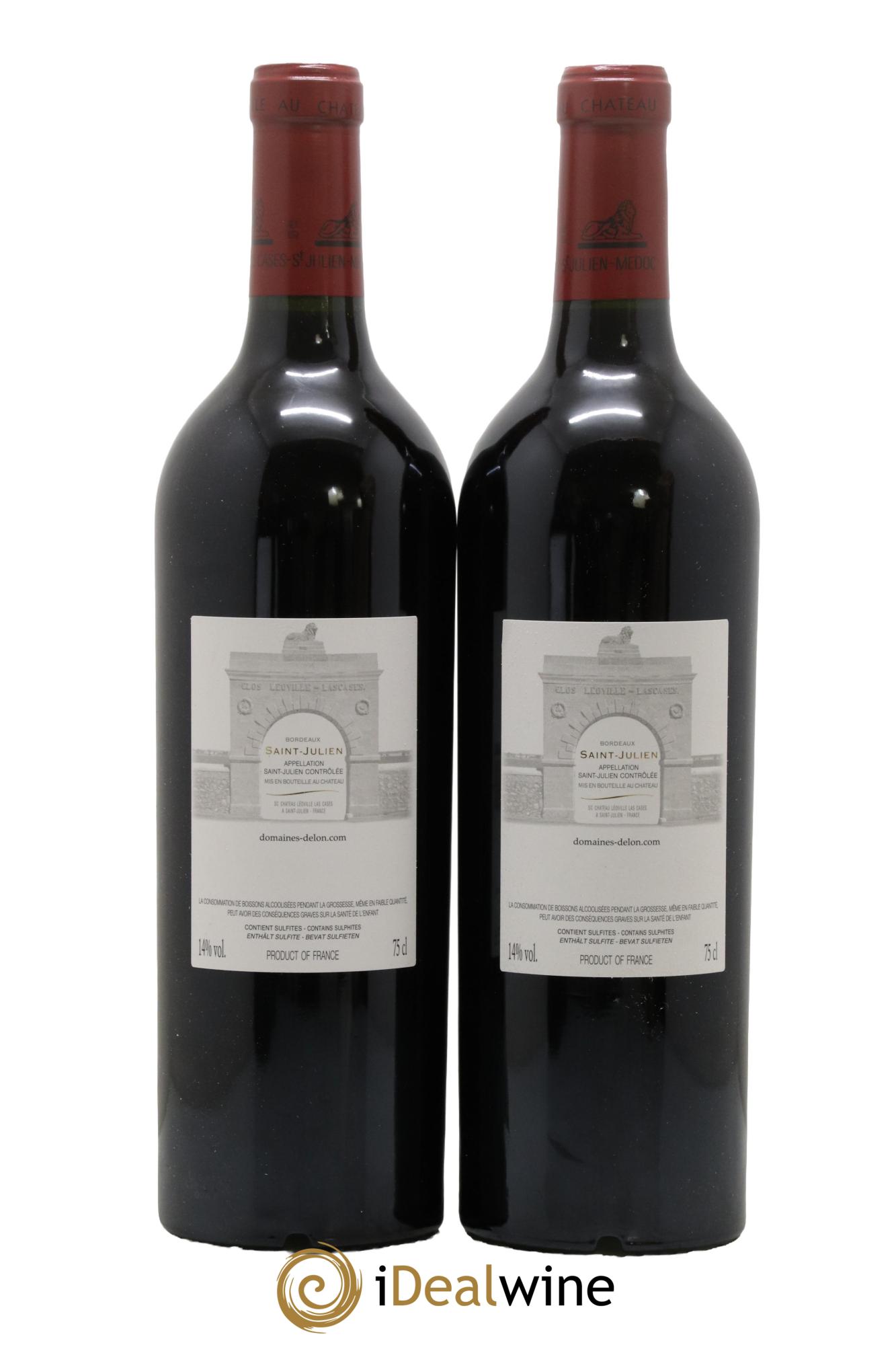 Château Léoville Las Cases 2ème Grand Cru Classé 2019 - Lot de 2 bouteilles - 1
