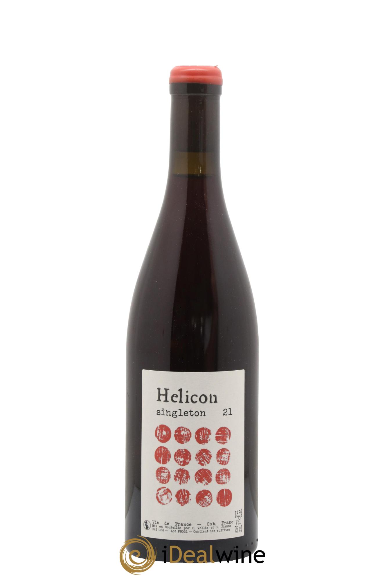 Vin de France Singleton Helicon 2021 - Lot de 1 bouteille - 0