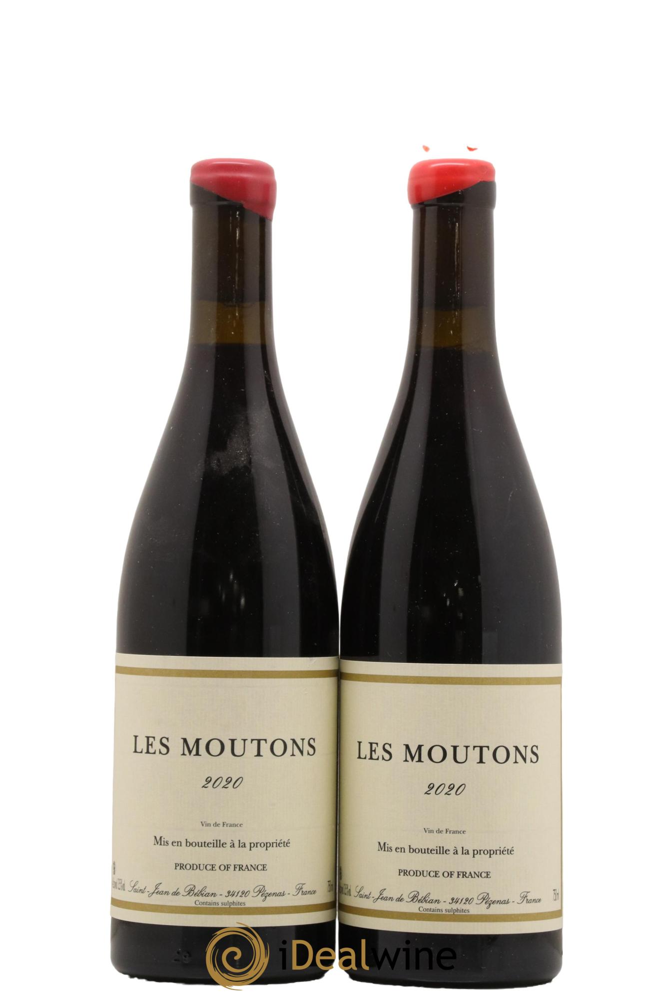 Vin de France Prieuré St-Jean de Bébian Les Moutons Prieuré St-Jean de Bébian 2020 - Lot de 2 bouteilles - 0