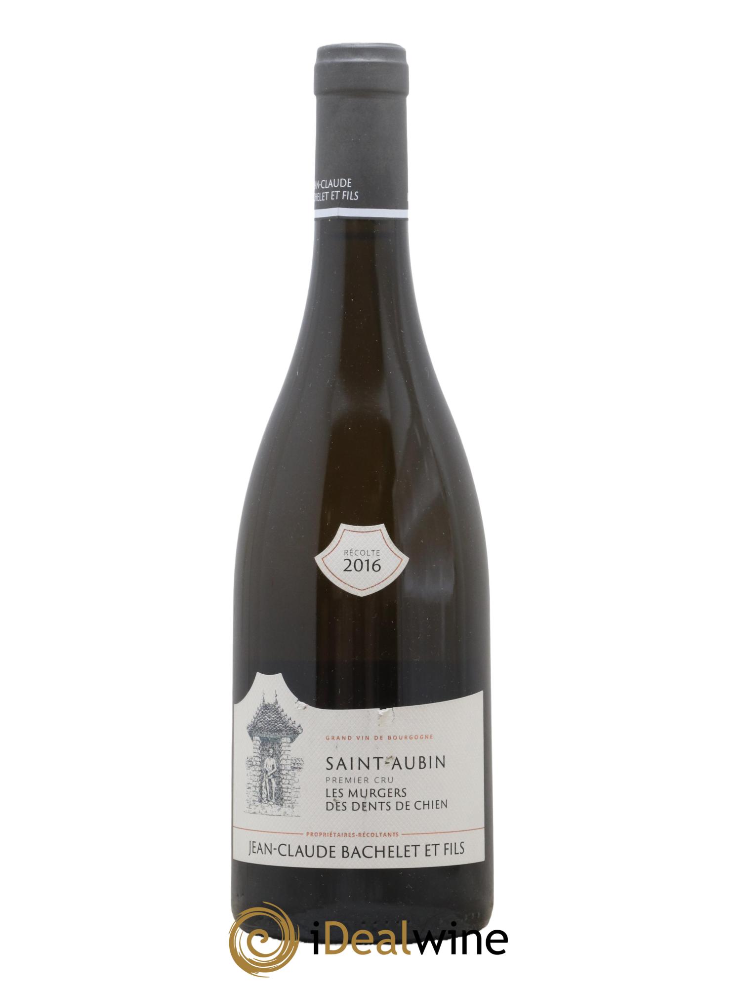 Saint-Aubin 1er Cru Les Murgers des Dents de Chien Jean-Claude Bachelet (Domaine) 2016 - Lot de 1 bouteille - 0