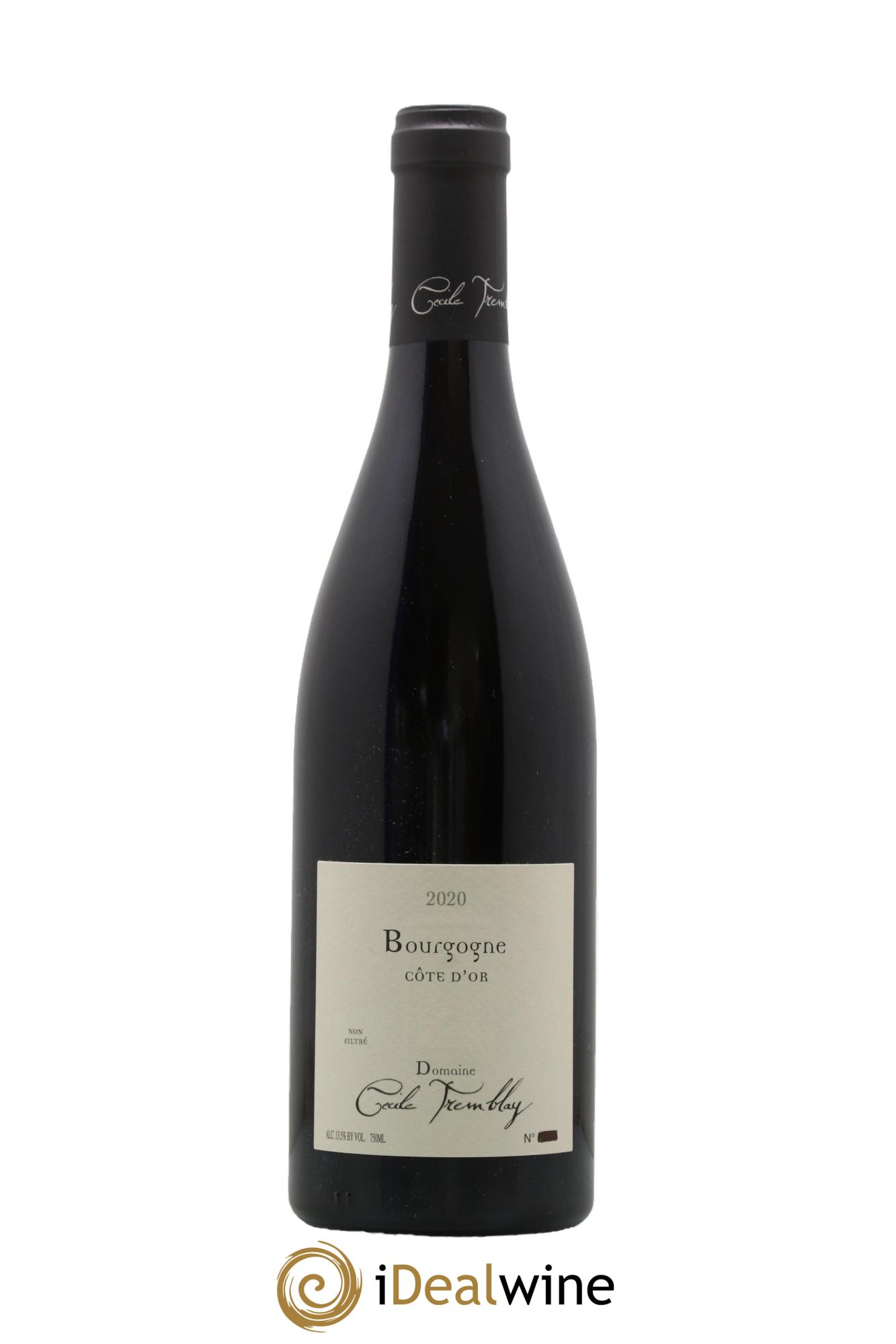 Bourgogne Côte-d'Or Cécile Tremblay Cecile Tremblay 2020 - Lot de 1 bouteille - 0