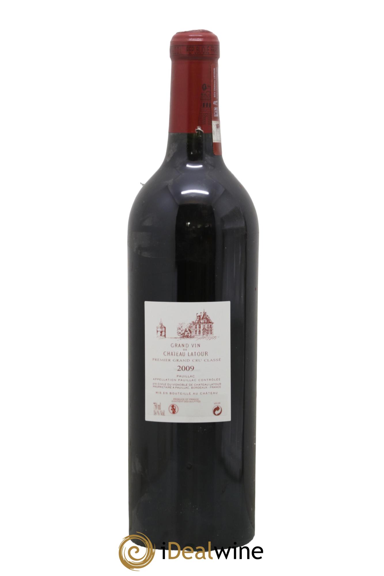 Château Latour 1er Grand Cru Classé 2009 - Lotto di 1 bottiglia - 1
