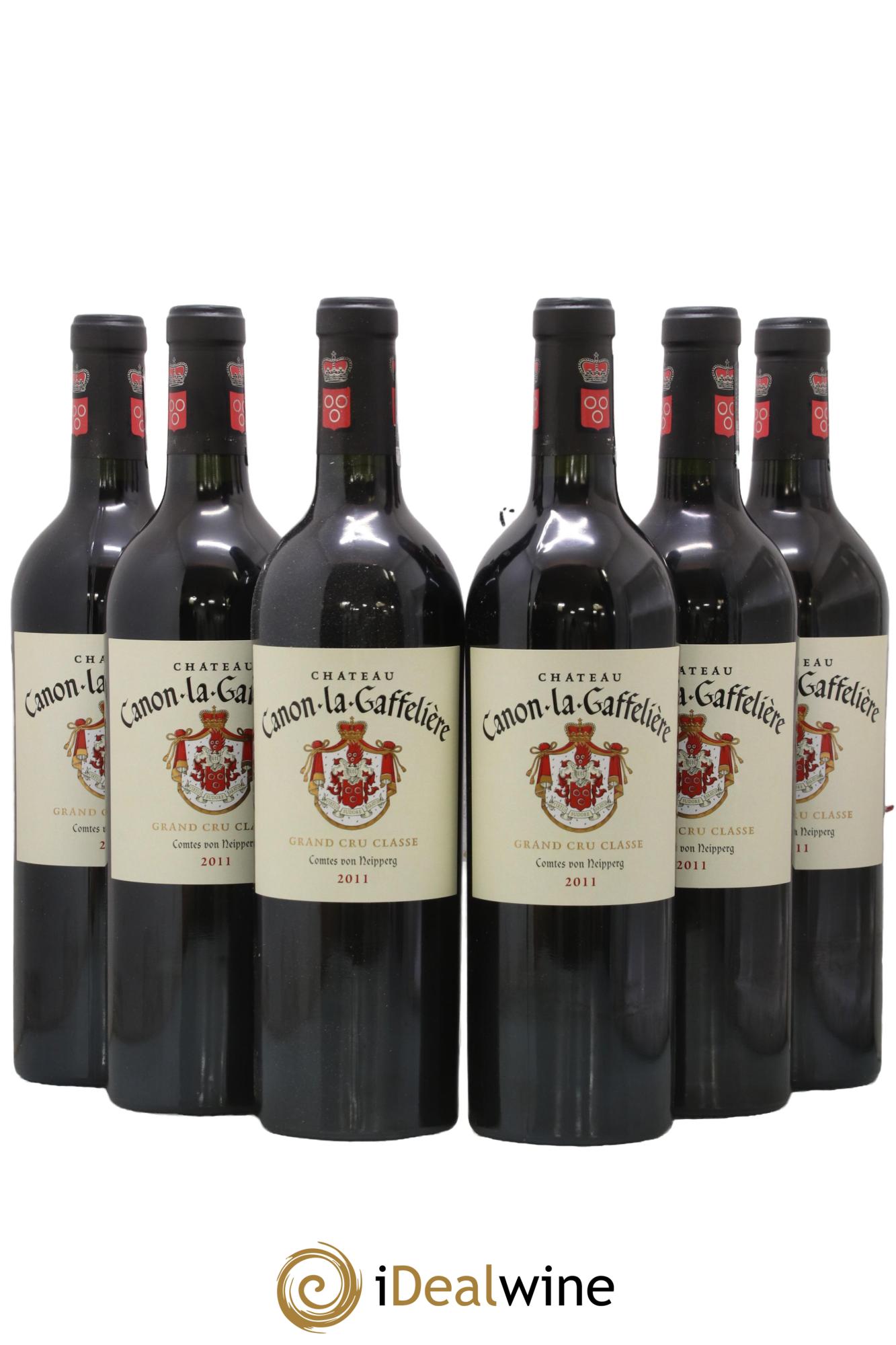 Château Canon la Gaffelière 1er Grand Cru Classé B 2011 - Lot de 6 bouteilles - 0