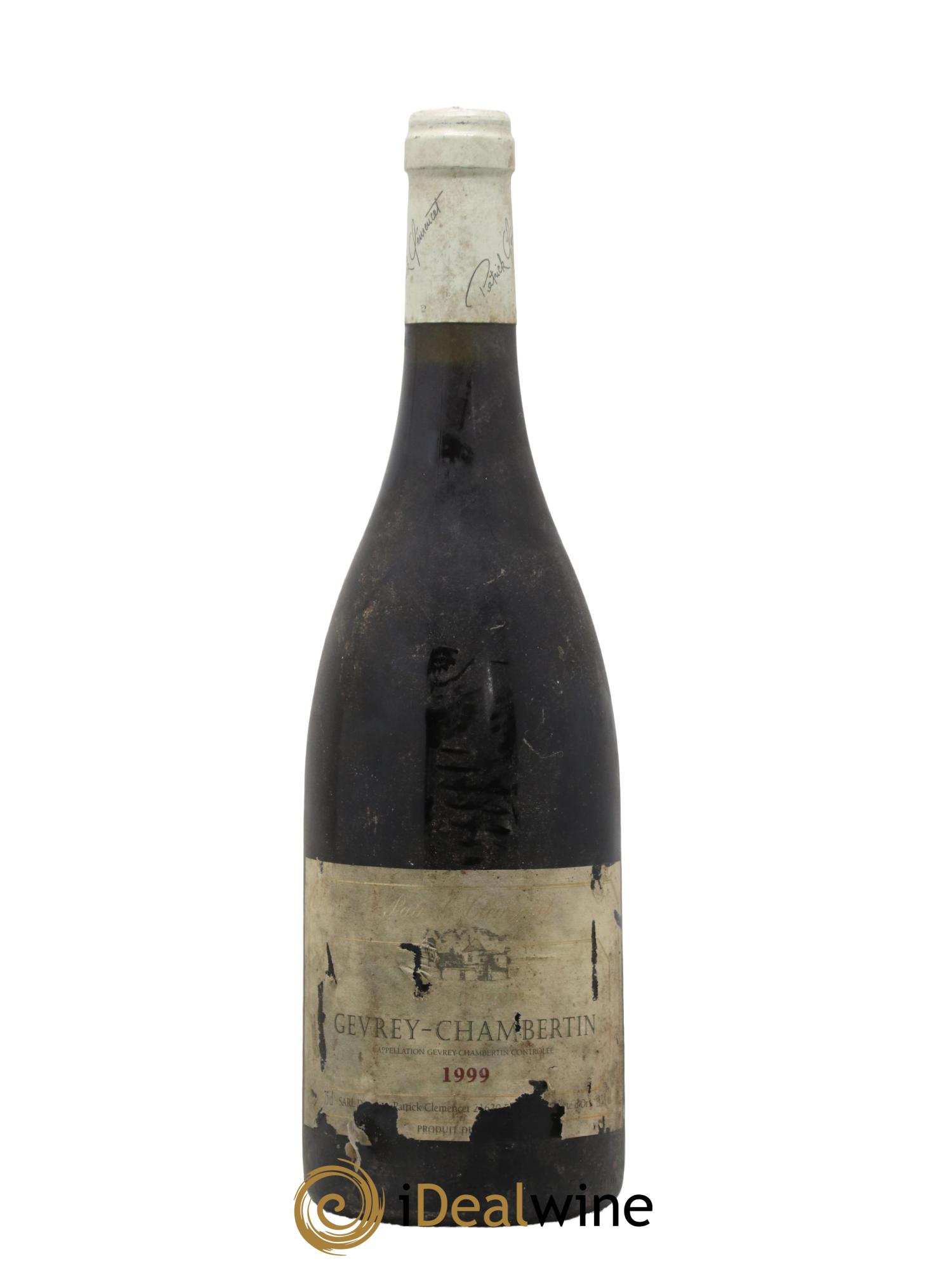 Gevrey-Chambertin Clémencet 1999 - Posten von 1 Flasche - 0
