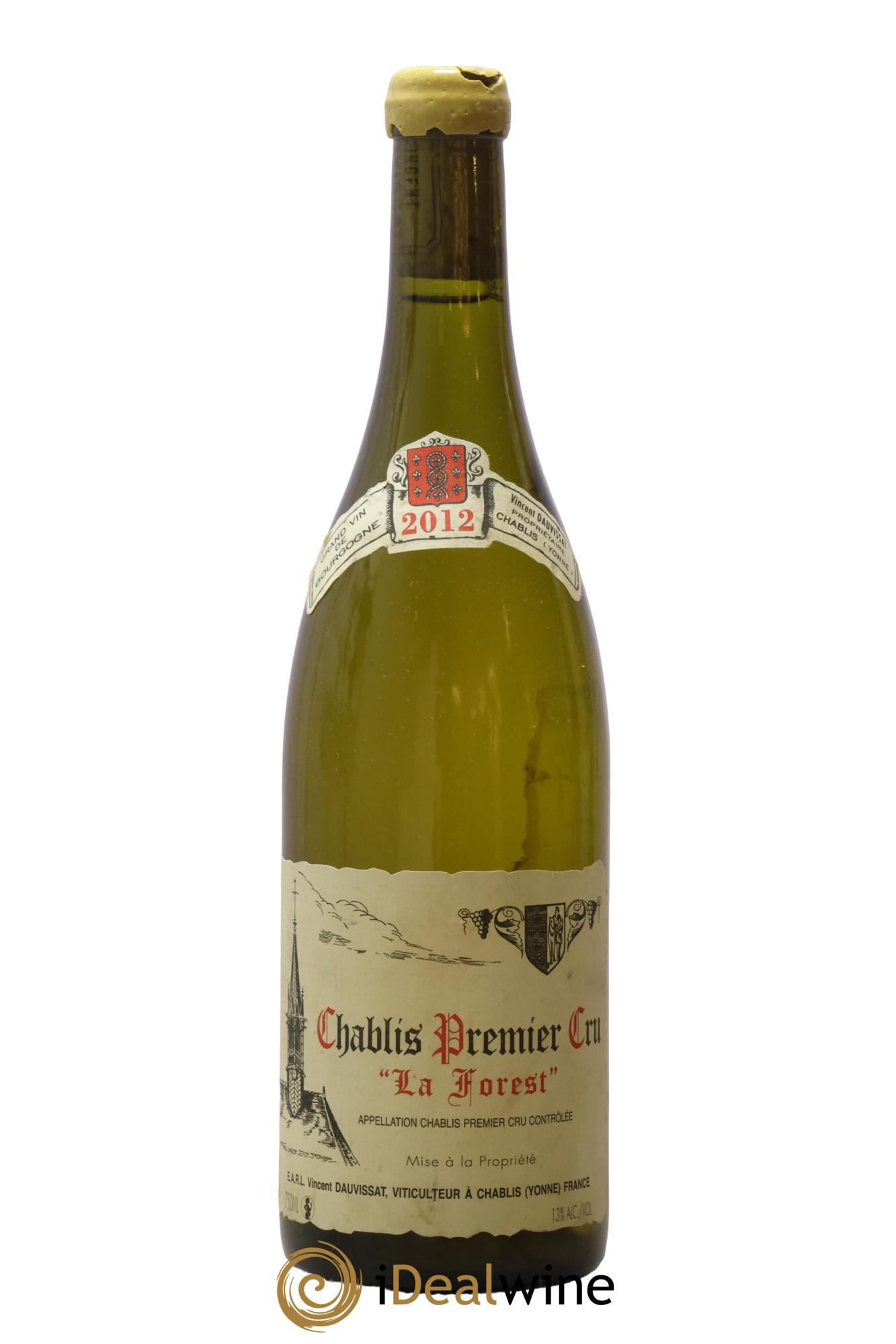 Chablis 1er Cru La Forest Vincent Dauvissat (Domaine) 2012 - Posten von 1 Flasche - 0