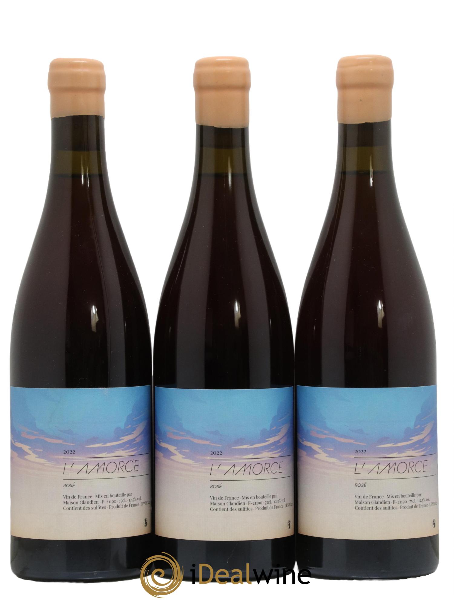 Vin de France L'Amorce Maison Glandien 2022 - Lot de 3 bouteilles - 0