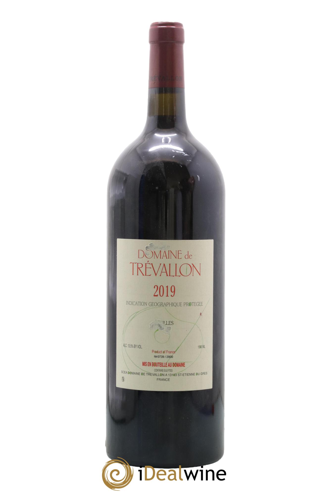 Alpilles Trévallon (Domaine de) Eloi Dürrbach 2019 - Lot de 1 magnum - 0