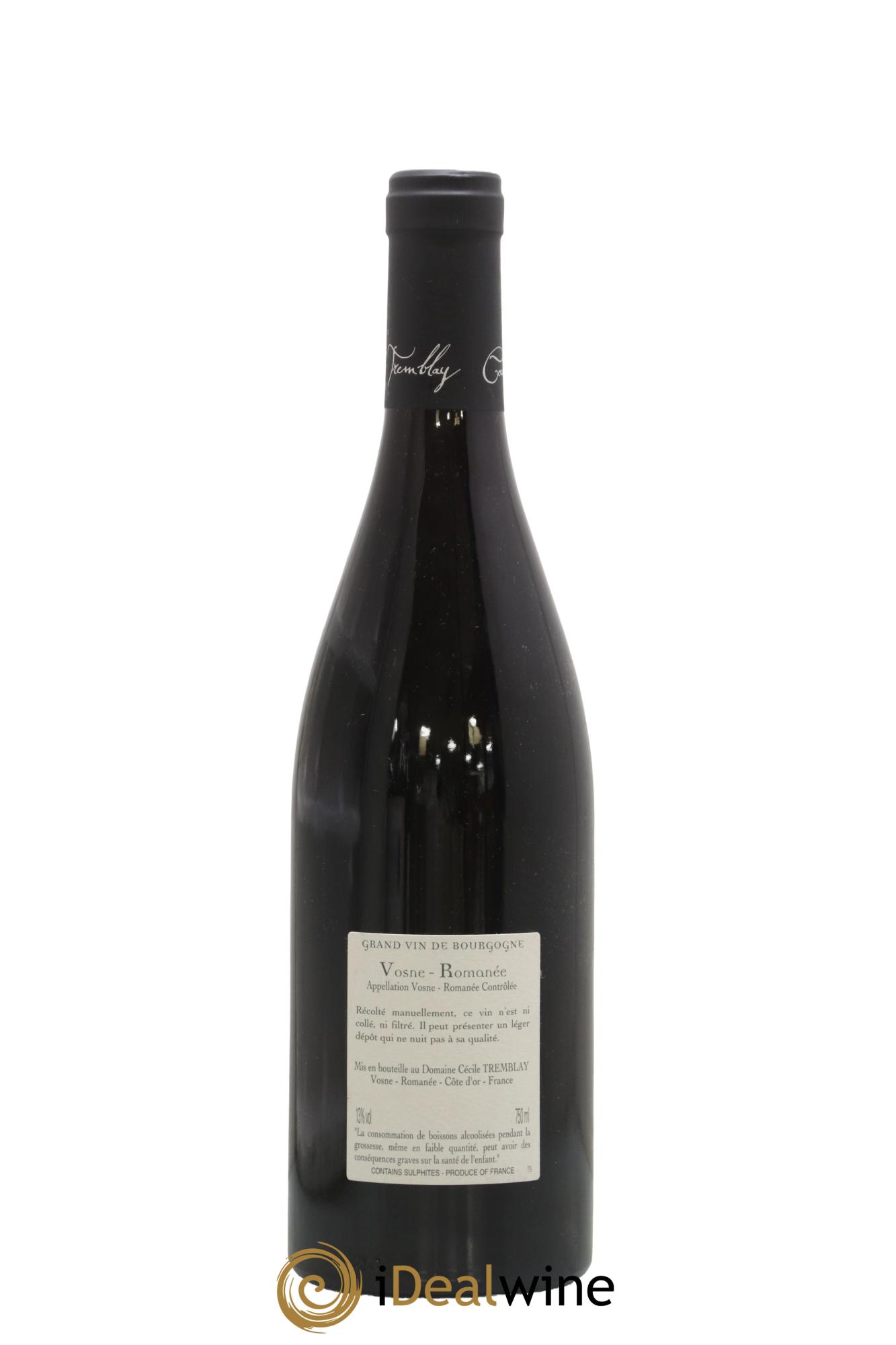 Vosne-Romanée Vieilles Vignes Cécile Tremblay 2016 - Lotto di 1 bottiglia - 1