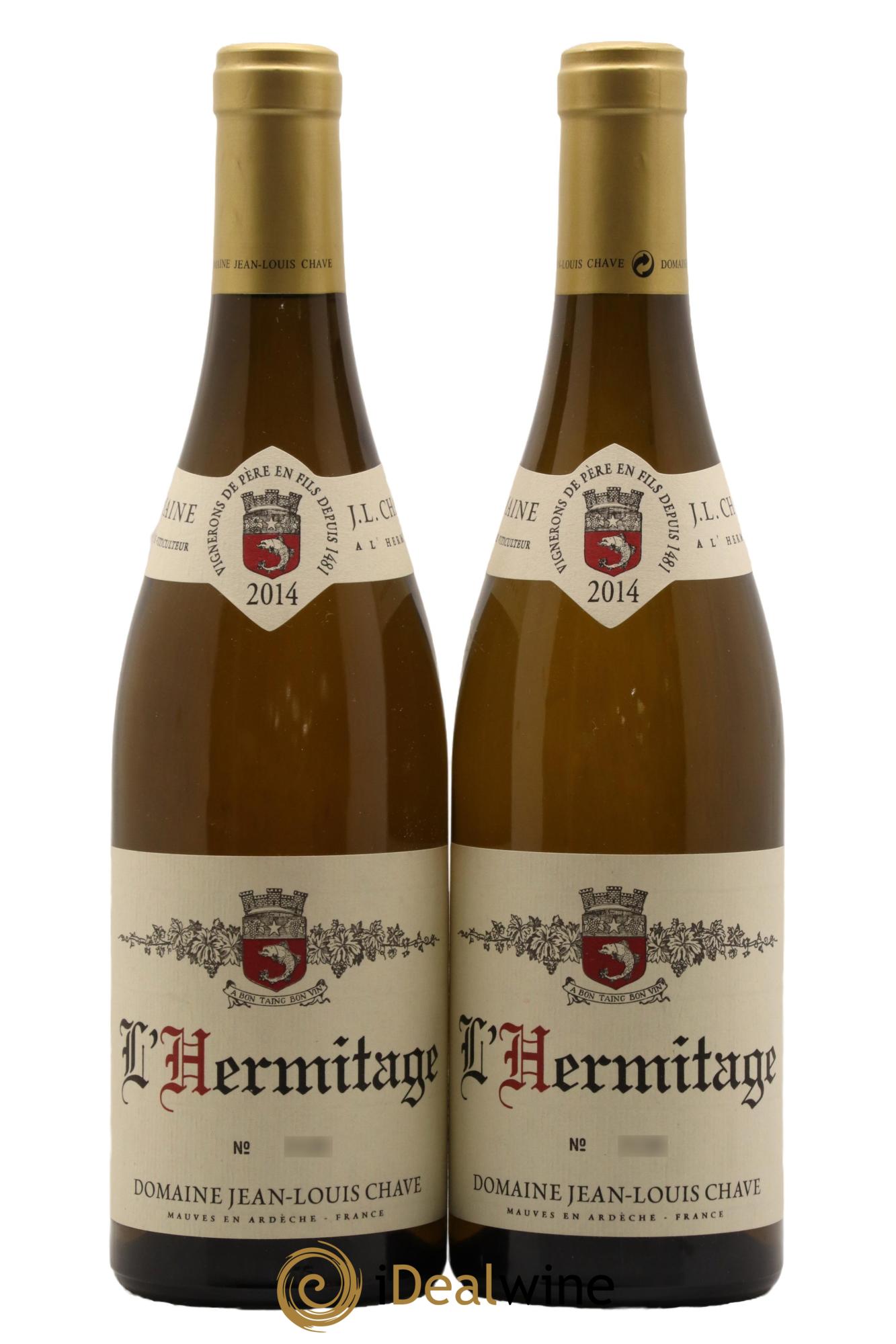 Hermitage Jean-Louis Chave 2014 - Lot de 2 bouteilles - 0