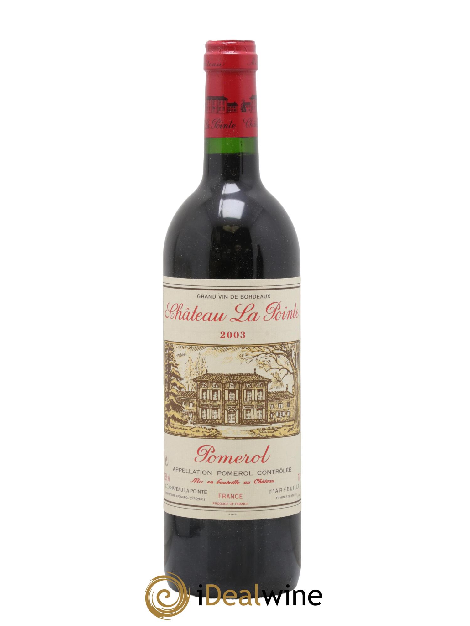 Château la Pointe 2003 - Lot de 1 bouteille - 0