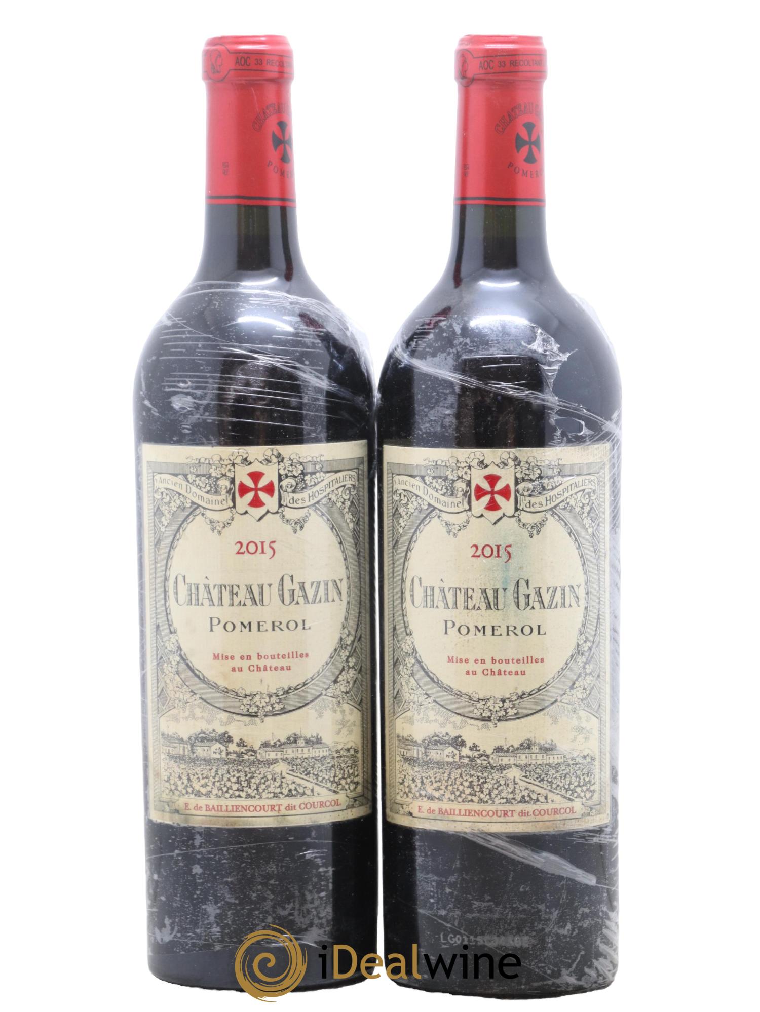 Château Gazin 2015 - Posten von 2 Flaschen - 0