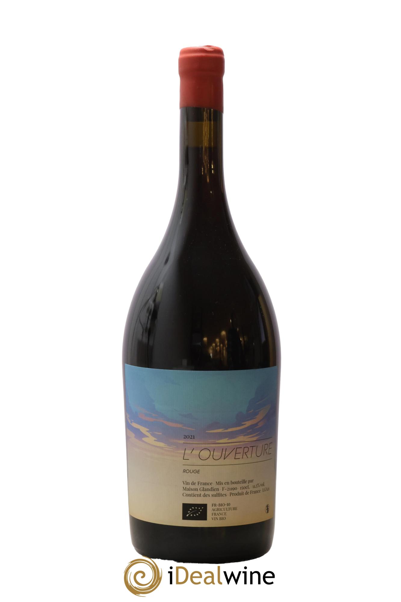 Vin de France L'Ouverture Maison Glandien 2021 - Lot de 1 magnum - 0