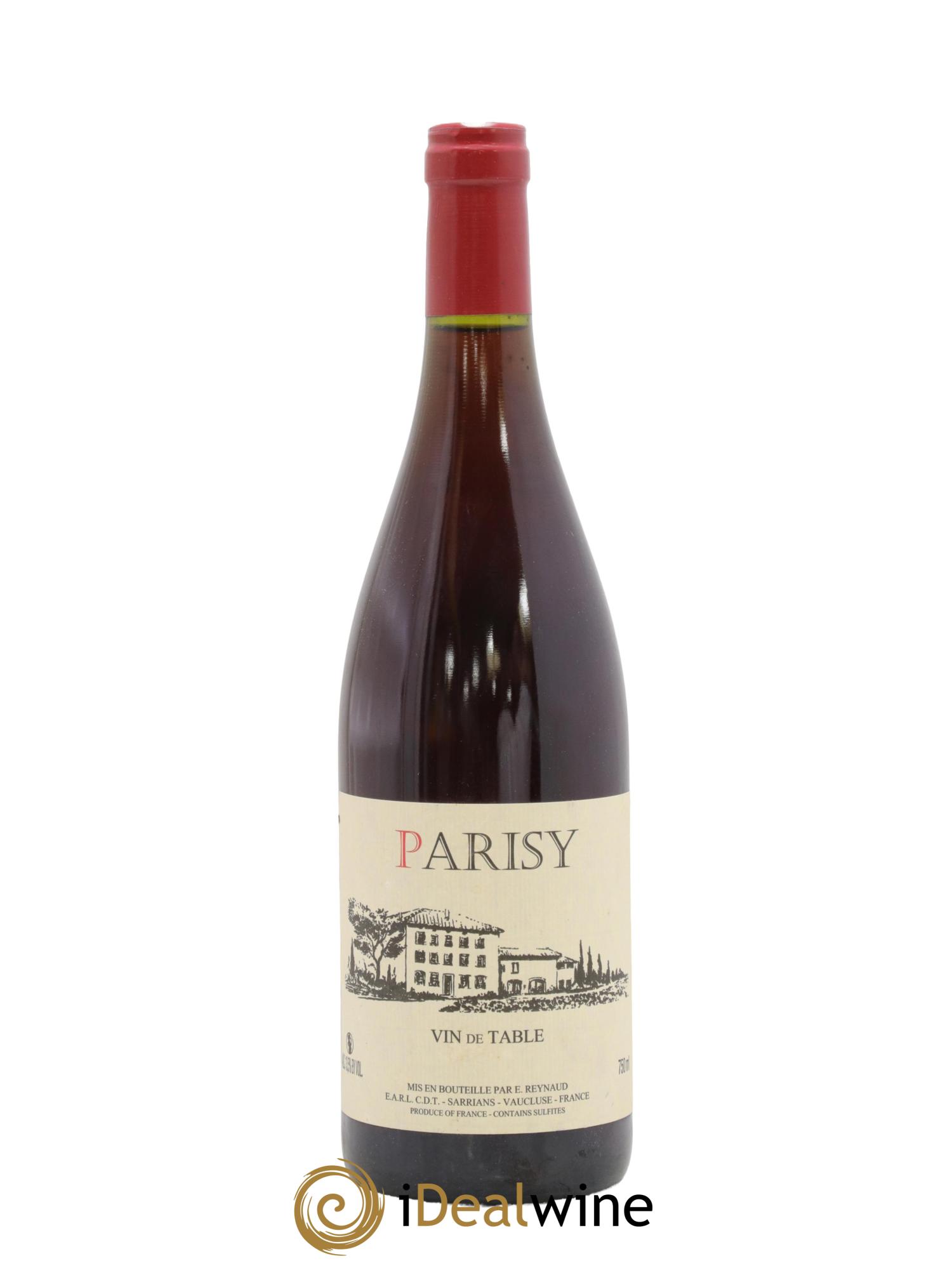 Vin de Table Parisy Emmanuel Reynaud - Posten von 1 Flasche - 0