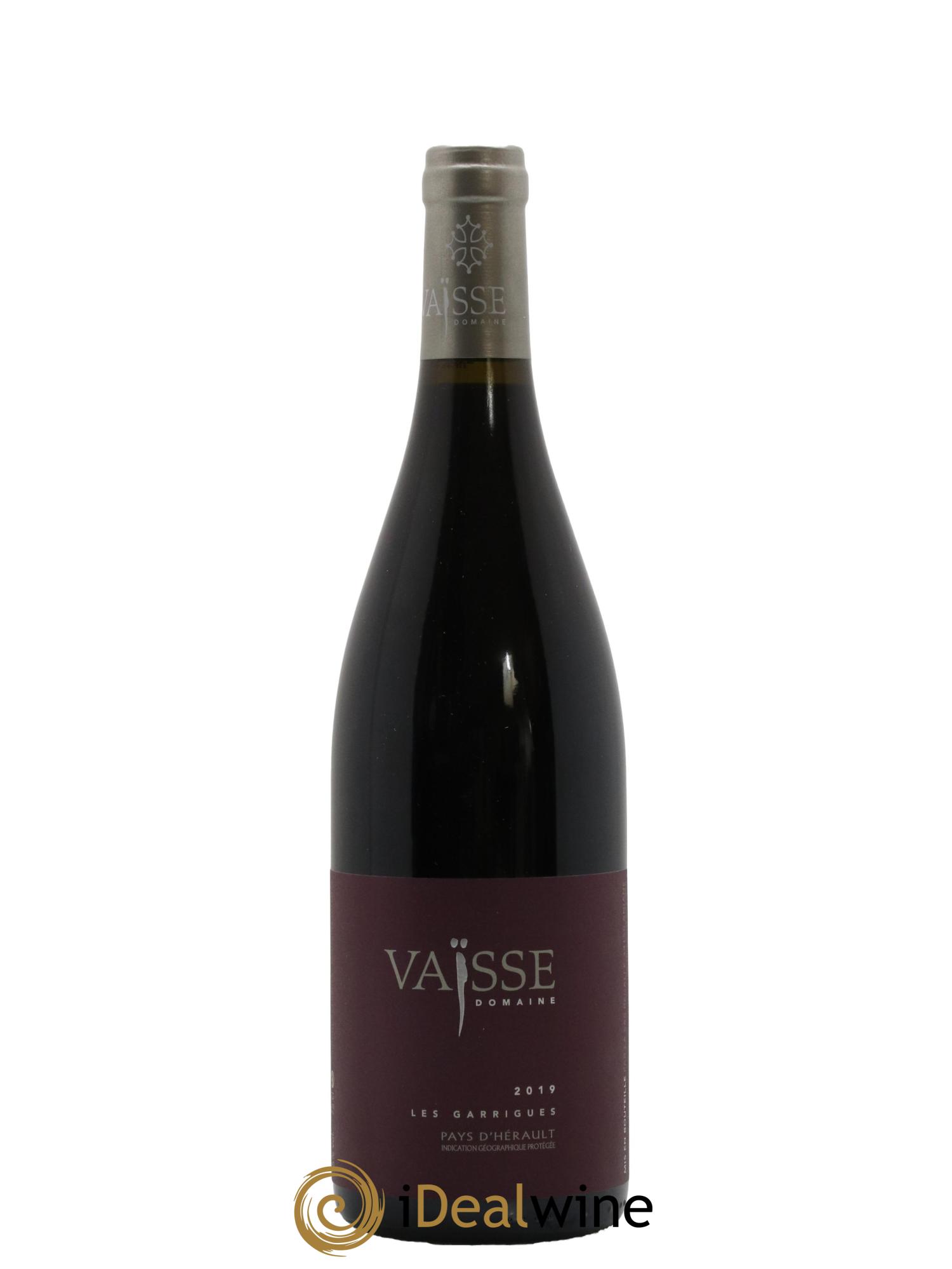 Pays d'Hérault Les Garrigues Vaisse (Domaine) 2019 - Lot de 1 bouteille - 0