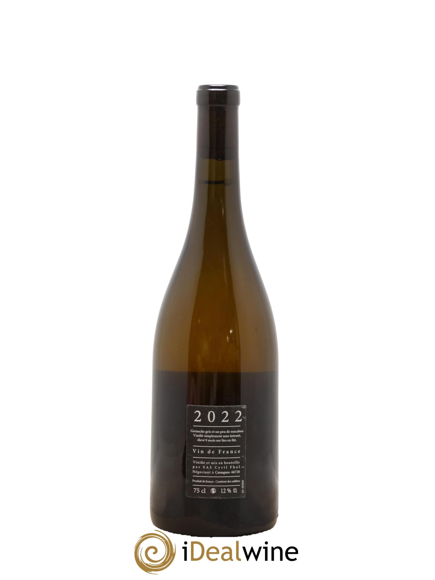 IGP Côtes Catalanes Clos du Rouge Gorge La femme soleil Cyril Fhal 2022 - Lot de 1 bouteille - 1