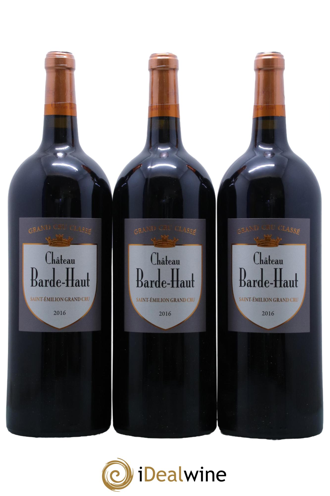 Château Barde Haut Grand Cru Classé 2016 - Lot de 3 magnums - 0