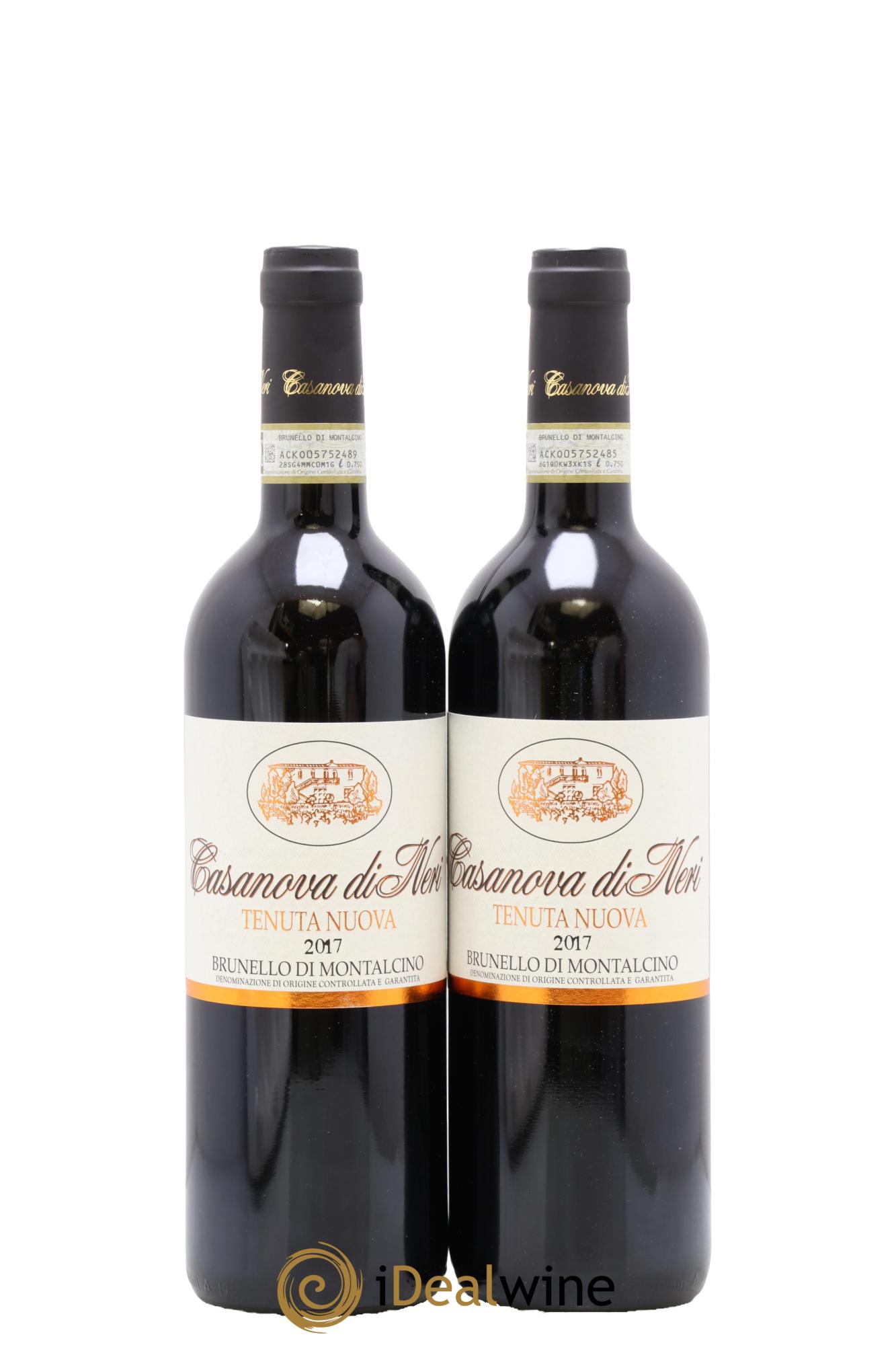 Brunello di Montalcino DOCG Tenuta Nuova Casanova di Neri - Giacomo Neri 2017 - Lot de 2 bouteilles - 0