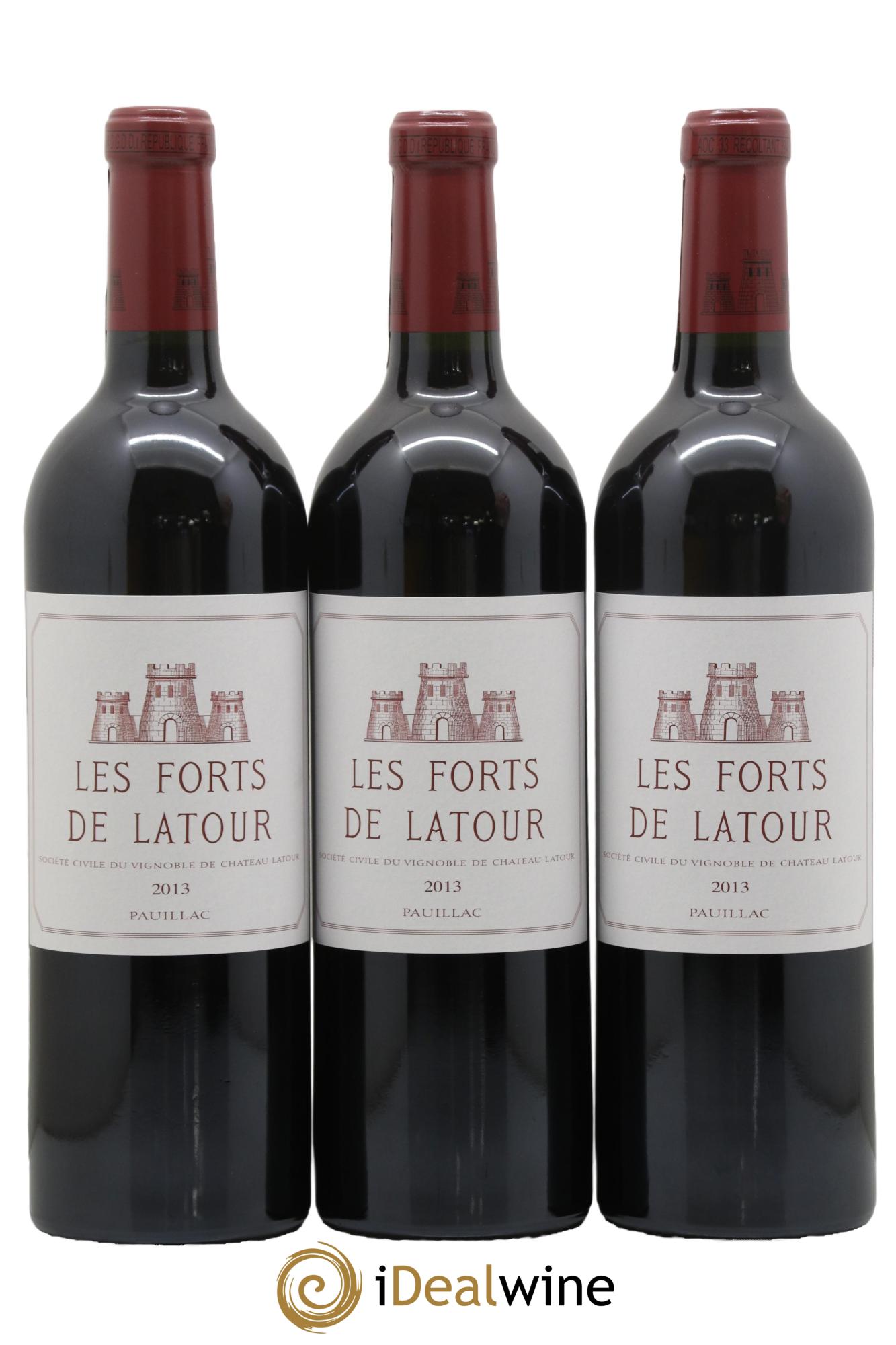 Les Forts de Latour Second Vin 2013 - Lot of 12 bottles - 1