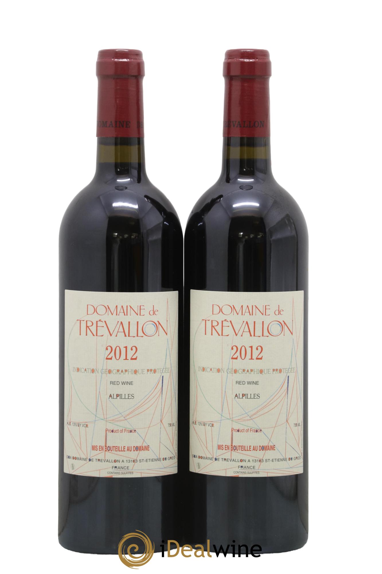 IGP Alpilles Trévallon (Domaine de) Eloi Dürrbach 2012 - Lot of 2 bottles - 0