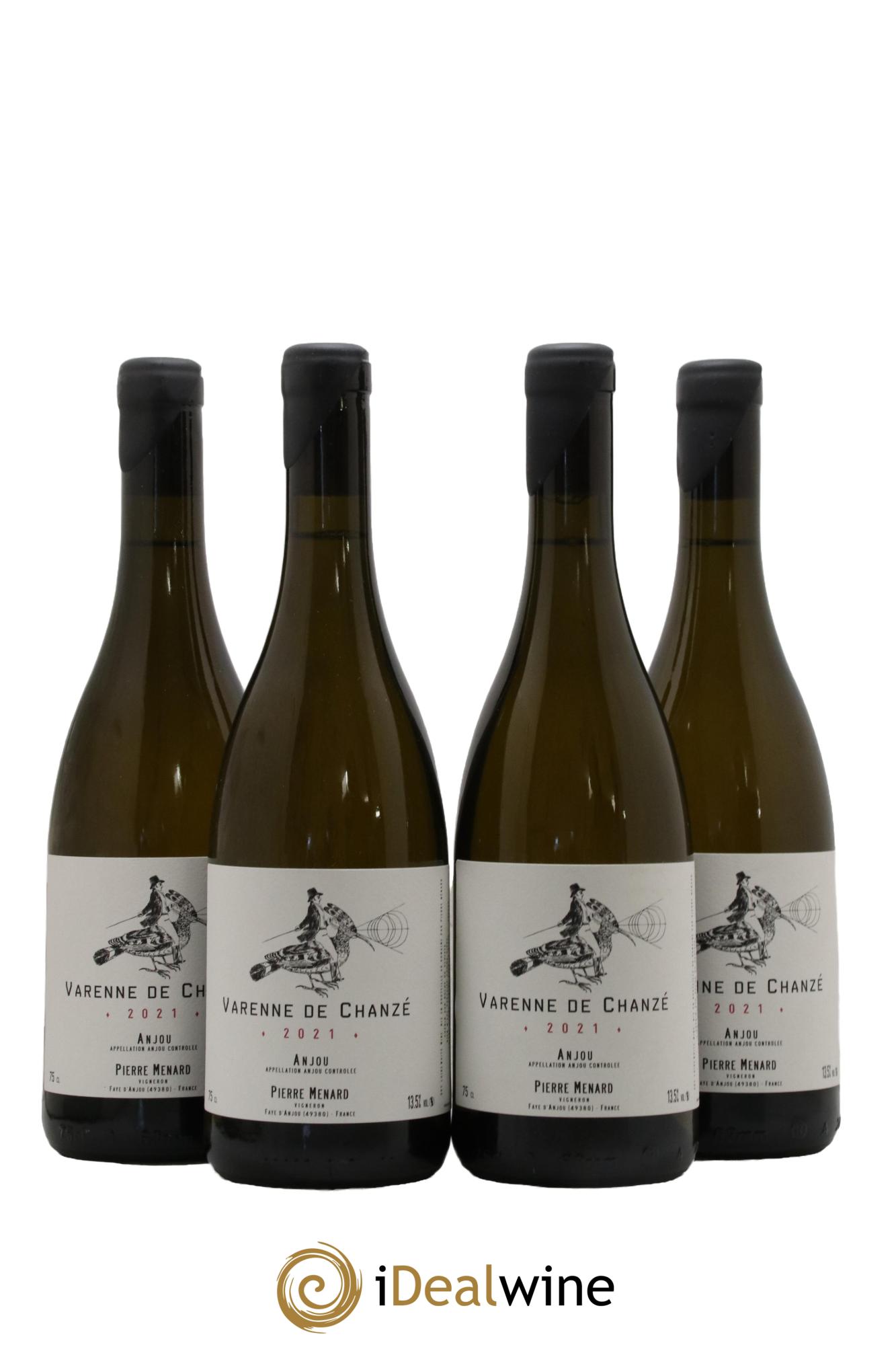 Anjou La Varenne de Chanzé Pierre Ménard 2021 - Lot de 4 bouteilles - 0