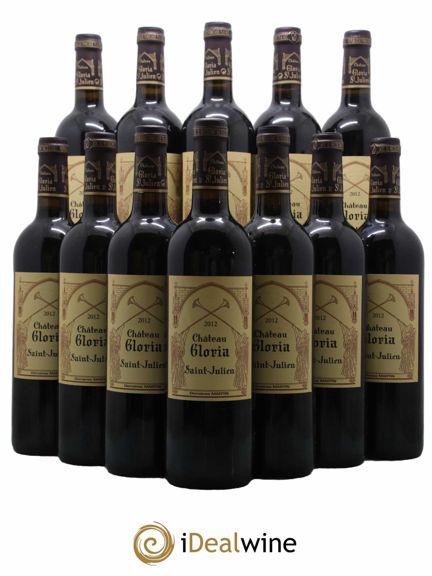 Château Gloria  2012 - Lot de 12 bouteilles - 0