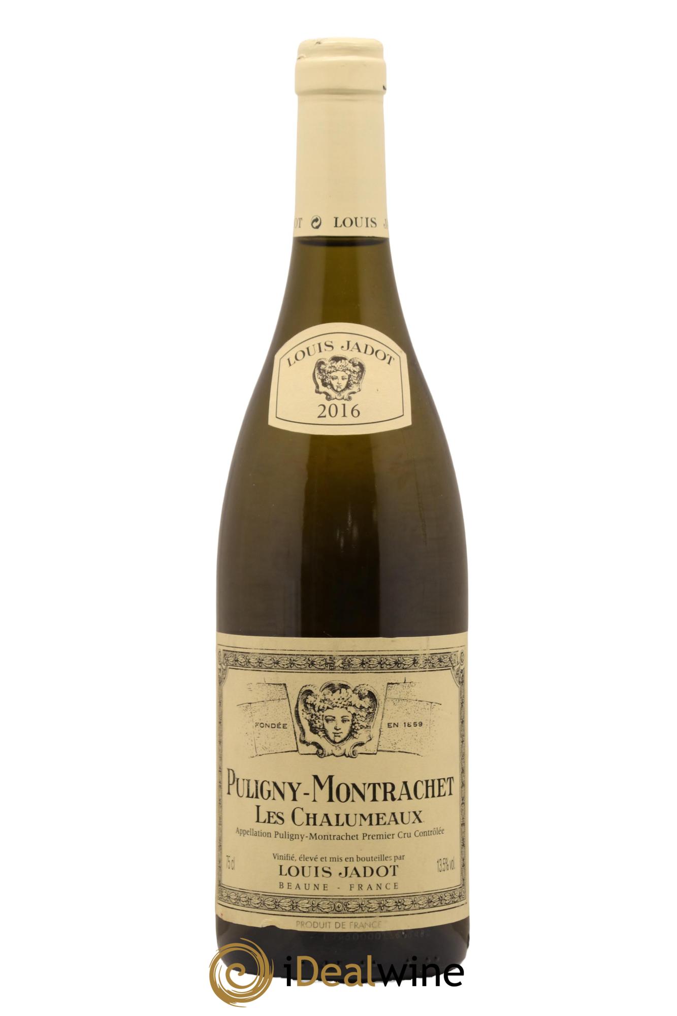Puligny-Montrachet 1er Cru Les Chalumeaux Louis Jadot 2016 - Lot de 1 bouteille - 0