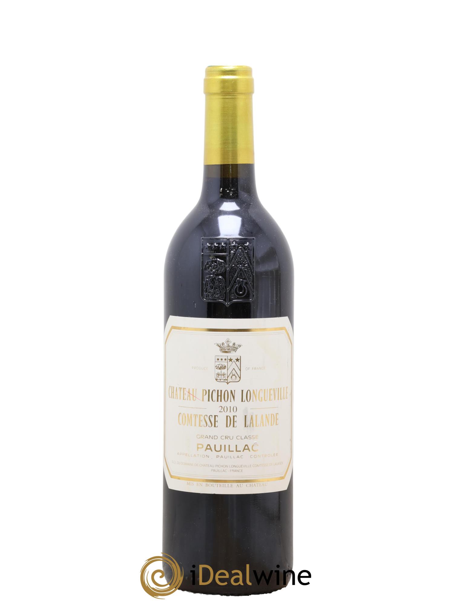 Château Pichon Longueville Comtesse de Lalande 2ème Grand Cru Classé 2010 - Lot de 1 bouteille - 0