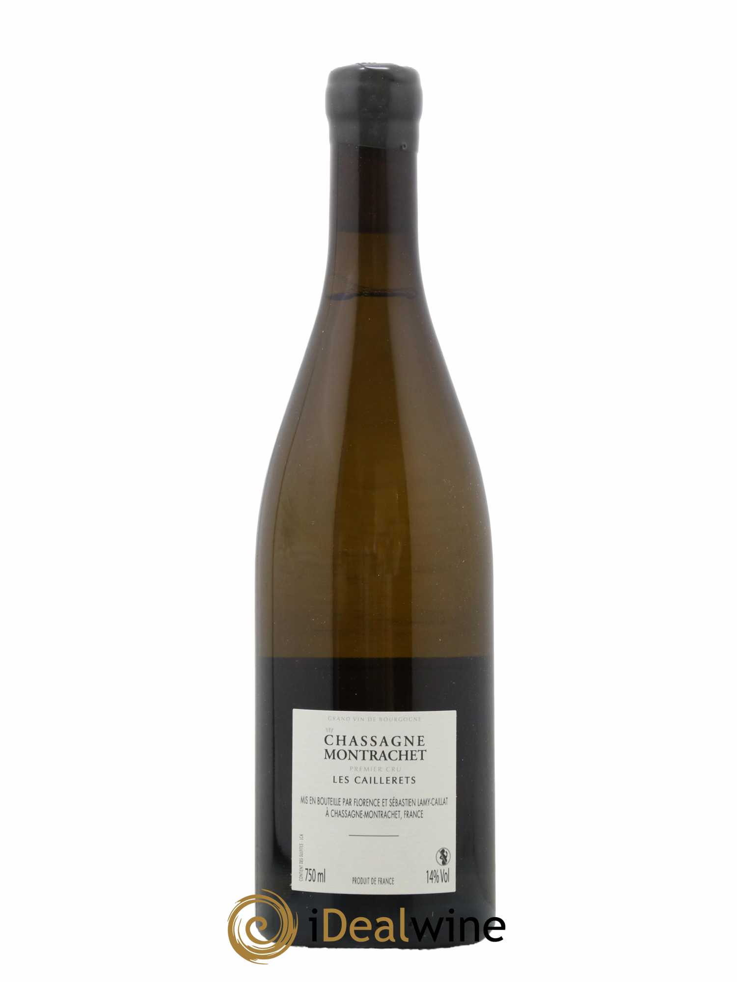 Chassagne-Montrachet 1er Cru Les Caillerets Lamy-Caillat (Domaine) 2019 - Lot de 1 bouteille - 1