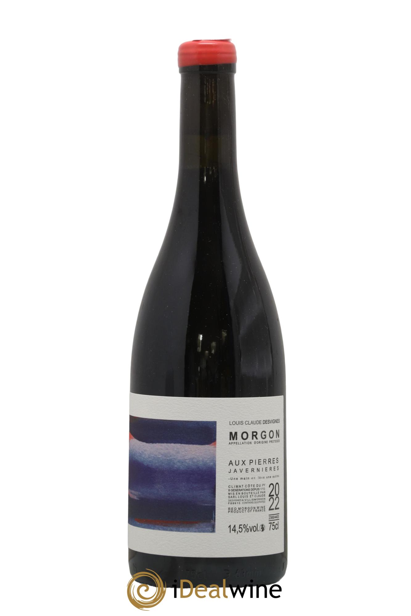 Morgon Javernières Aux Pierres Louis-Claude Desvignes 2022 - Lot de 1 bouteille - 0