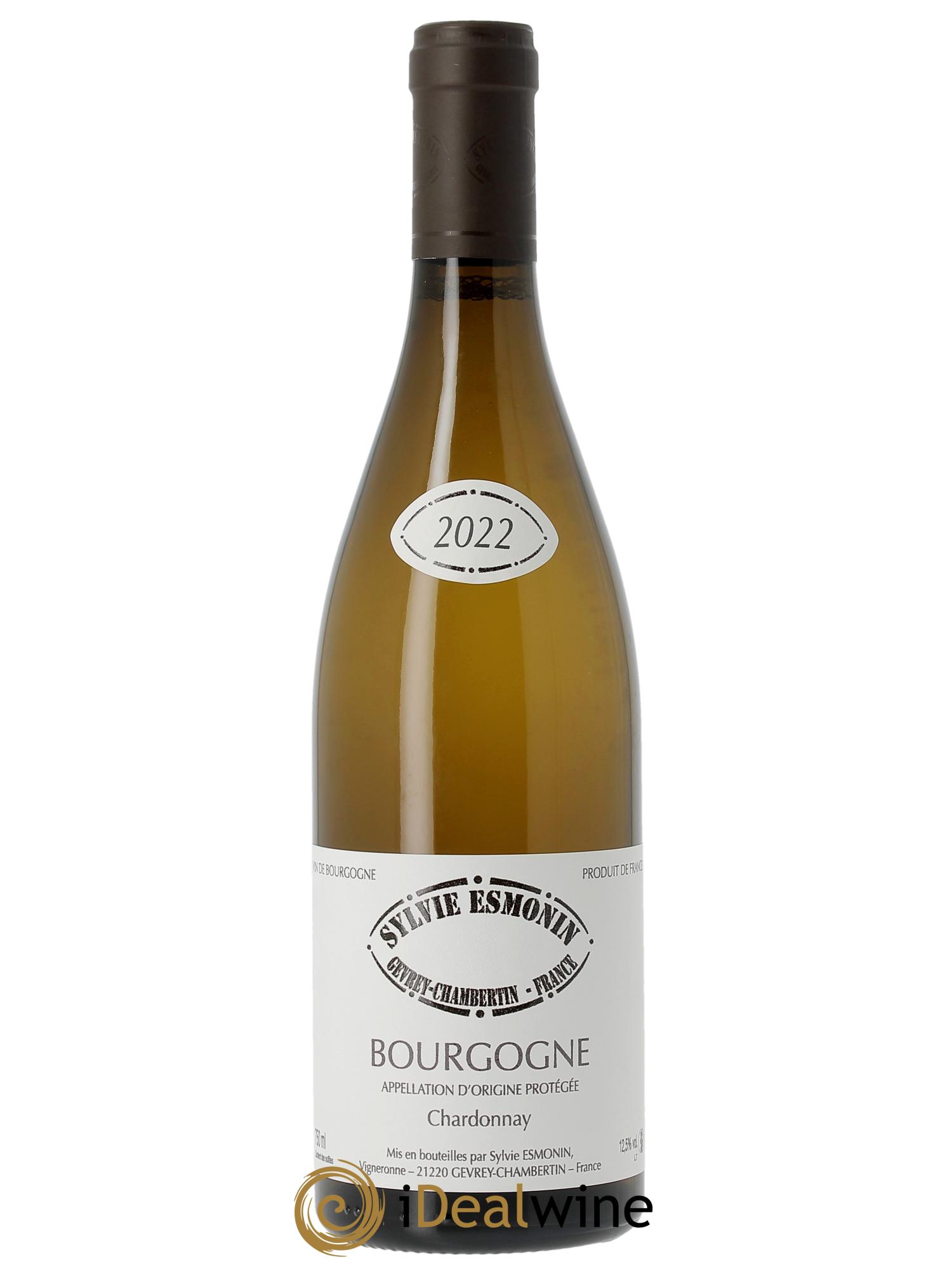Bourgogne Chardonnay Sylvie Esmonin 2022 - Lot de 1 bouteille - 0
