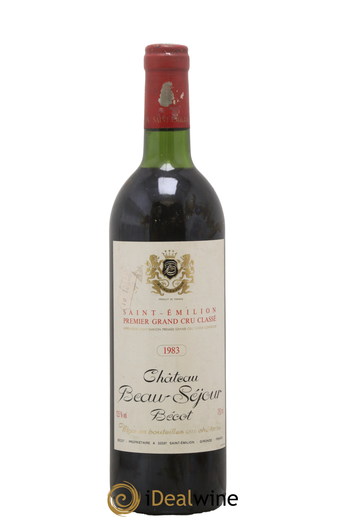 Château Beau-Séjour Bécot 1er Grand Cru Classé B 1983 - Lot of 1 bottle - 0