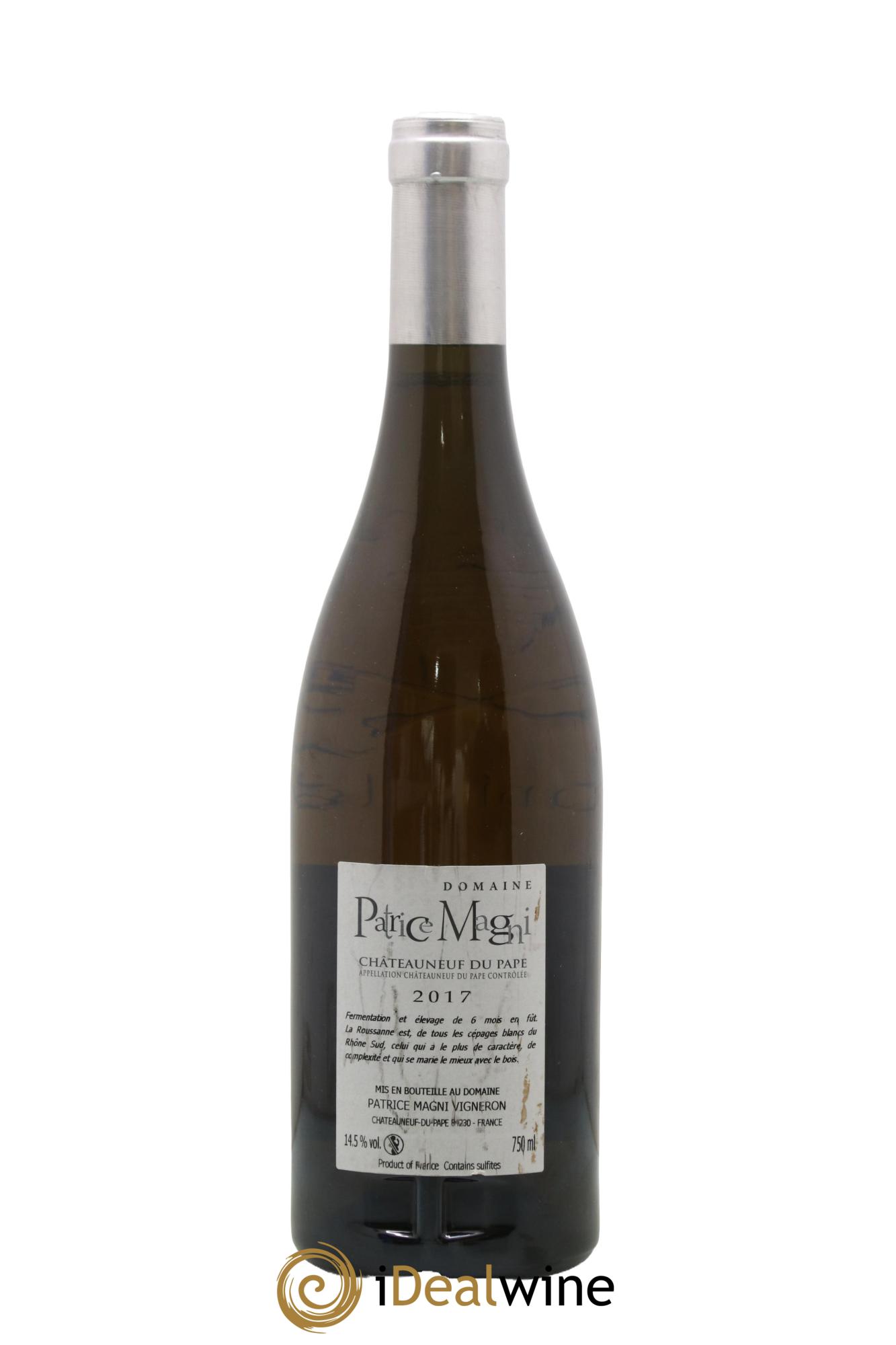 Châteauneuf-du-Pape Cuvée Roussanne Patrice Magni 2017 - Posten von 1 Flasche - 1