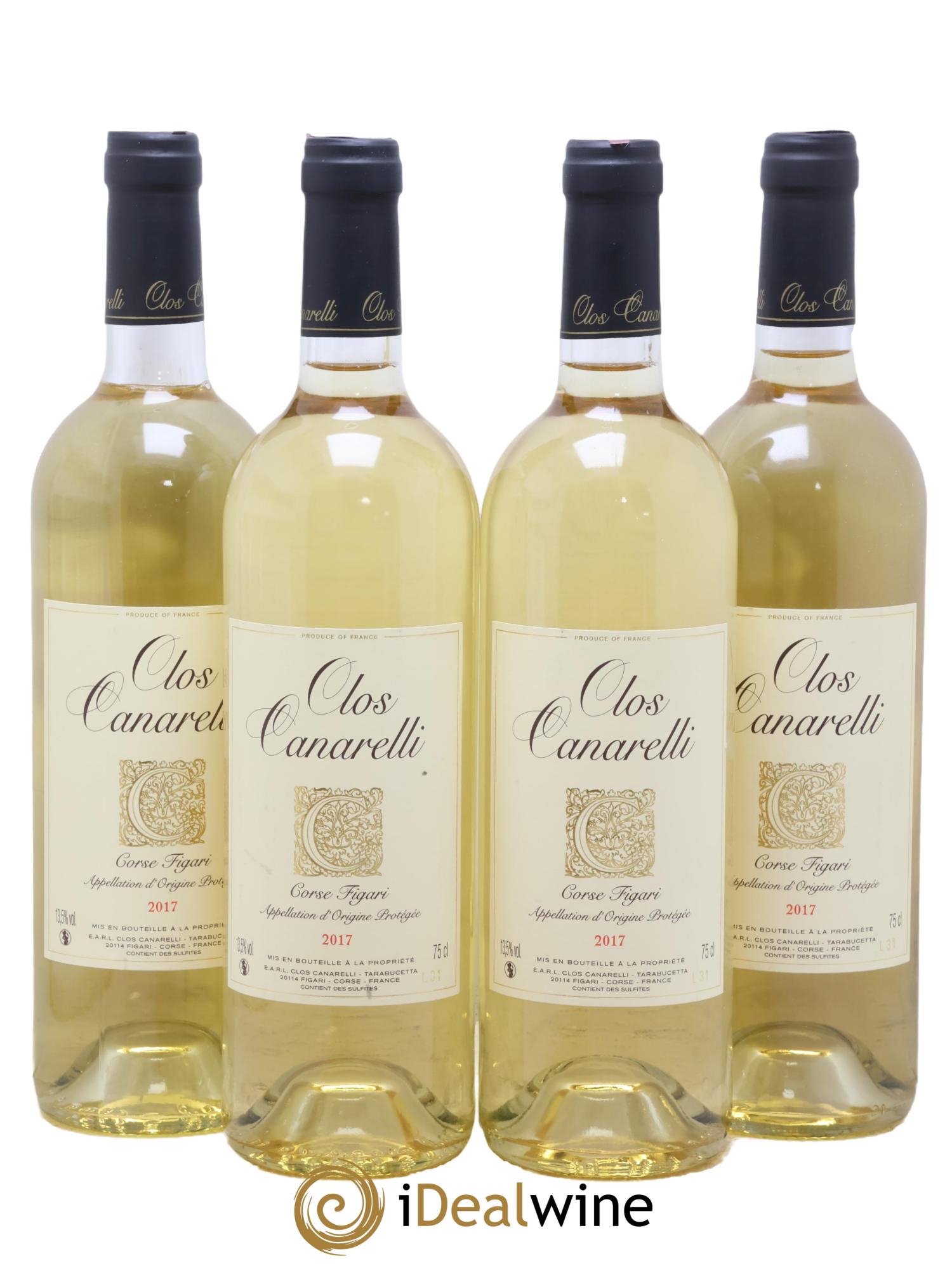 Figari Clos Canarelli 2017 - Lot de 4 bouteilles - 0