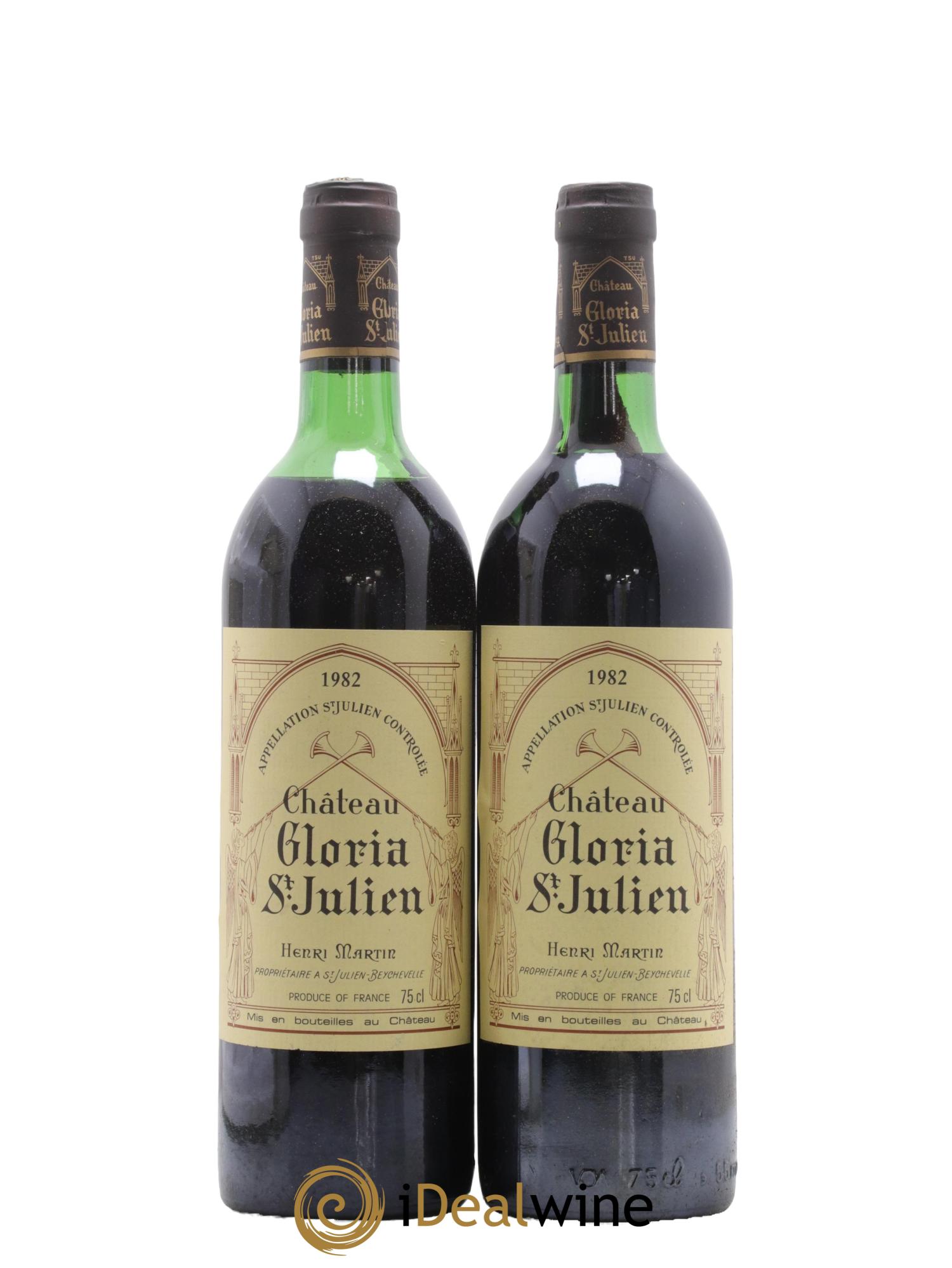 Château Gloria 1982 - Posten von 2 Flaschen - 0