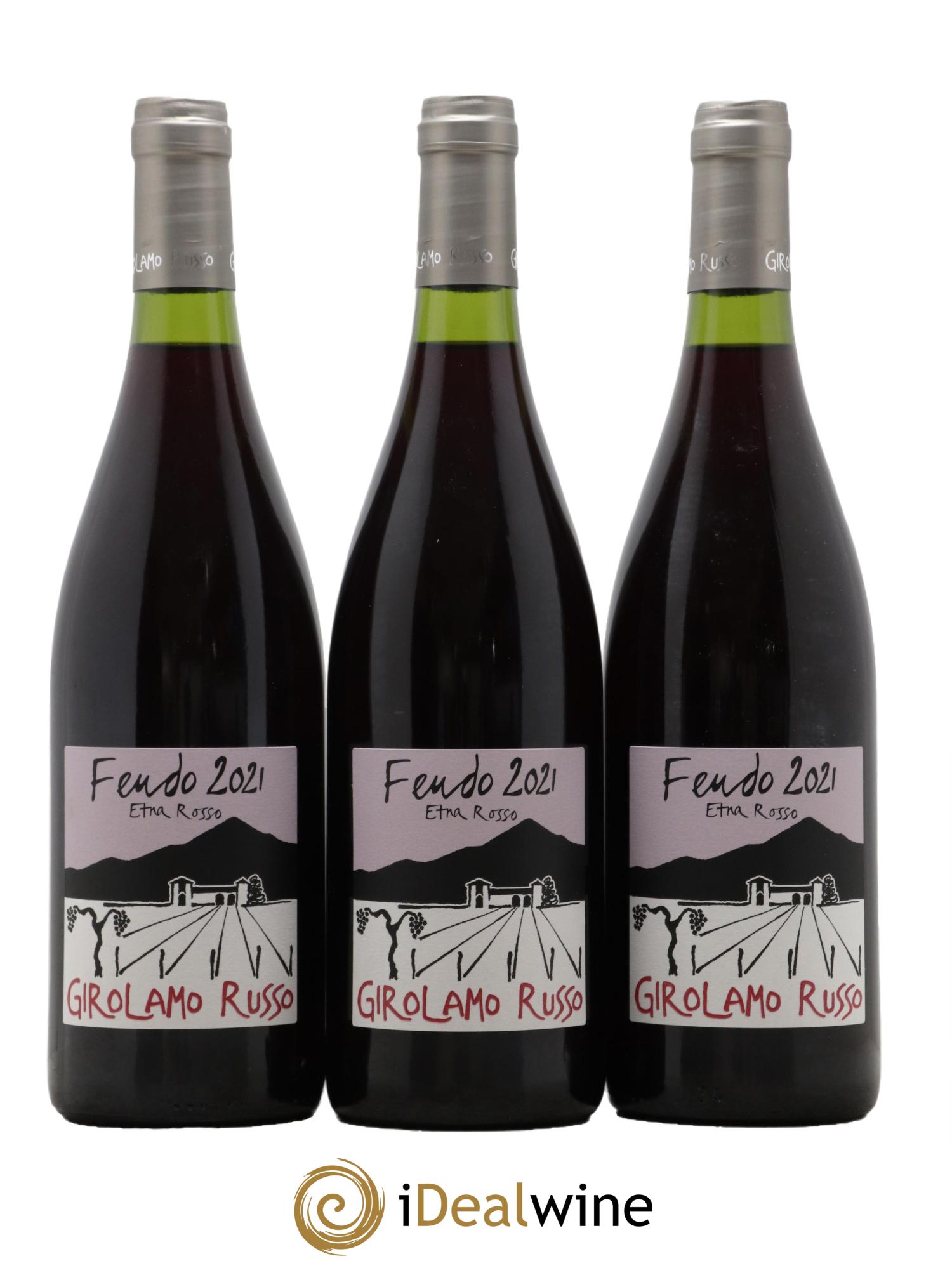 Italie Etna Feudo di Mezzo Girolamo Russo 2021 - Lot de 3 bouteilles - 0