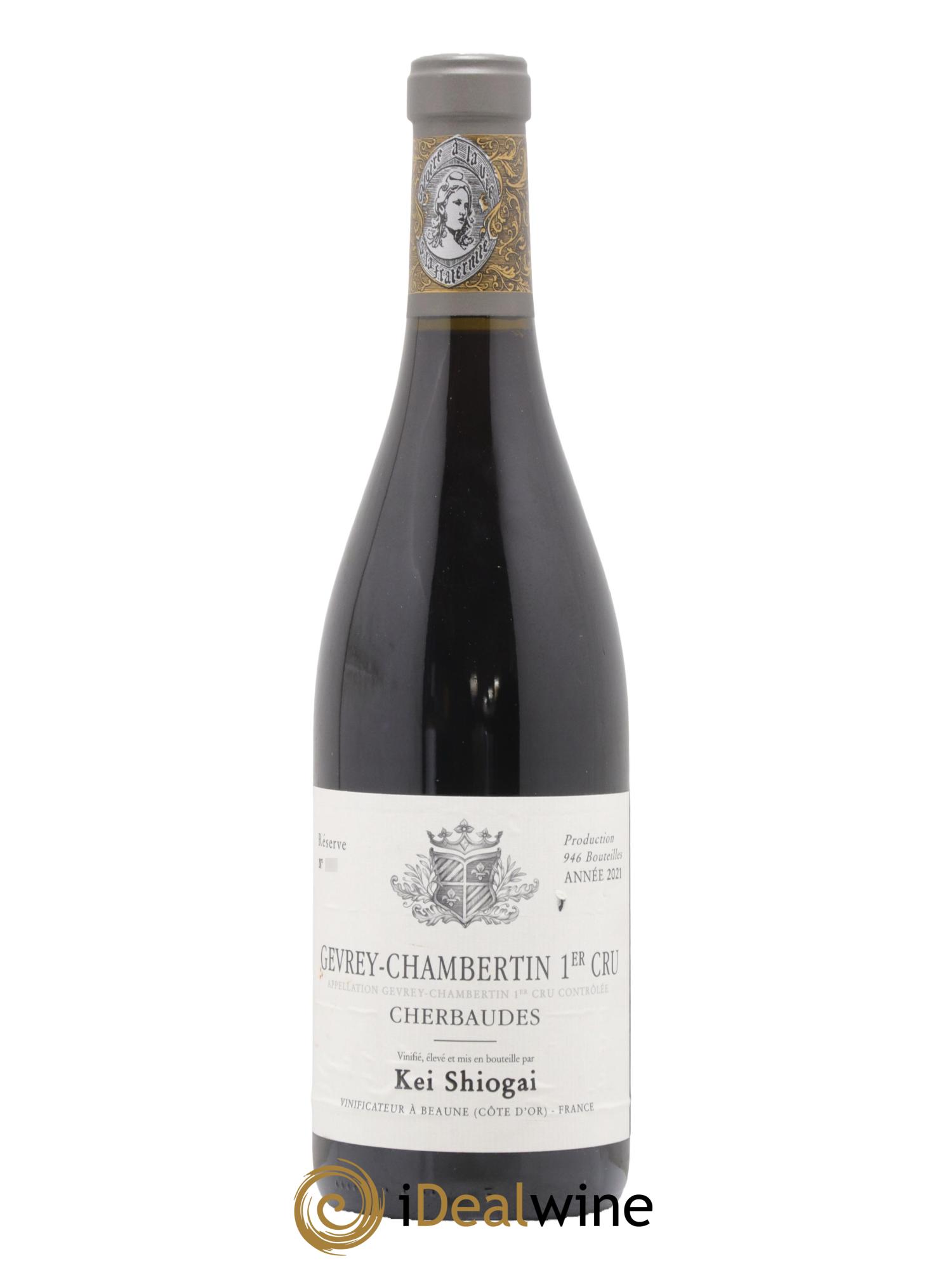 Gevrey-Chambertin 1er Cru Cherbaudes Kei Shiogai 2021 - Lotto di 1 bottiglia - 0