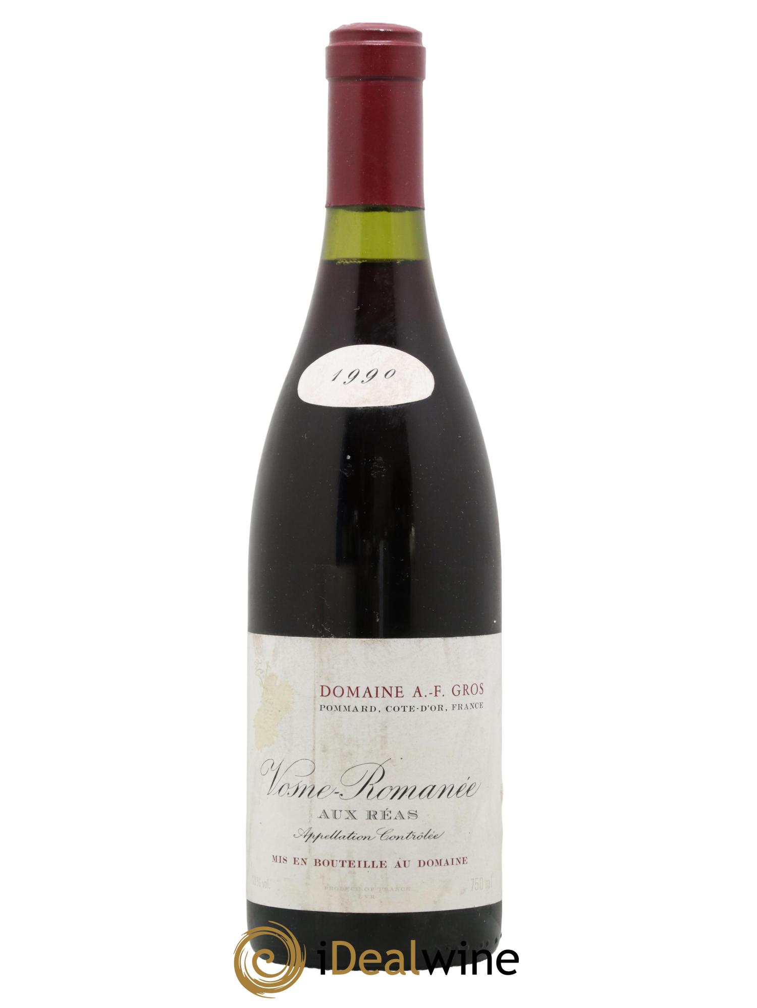Vosne-Romanée Aux Reas A.-F. Gros 1990 - Lotto di 1 bottiglia - 0