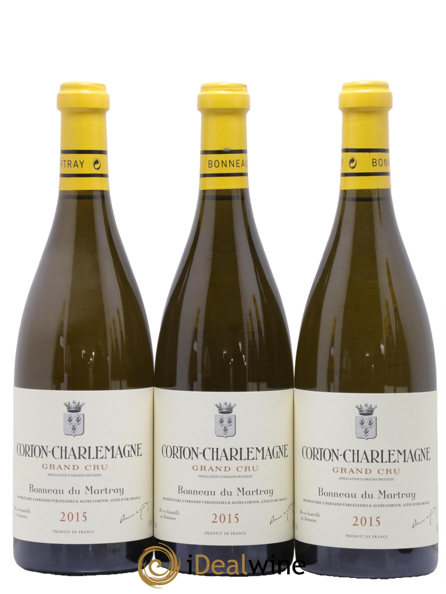 Corton-Charlemagne Grand Cru Bonneau du Martray (Domaine) 2015 - Lot de 6 bouteilles - 1