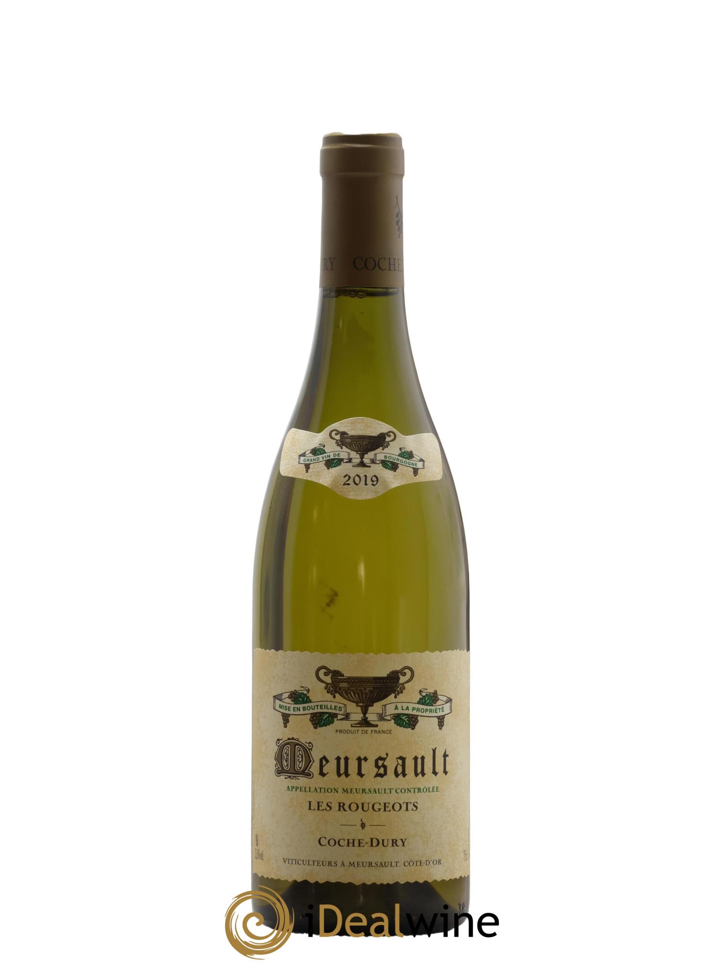 Meursault Les Rougeots Coche Dury (Domaine) 2019 - Lot of 1 bottle - 0