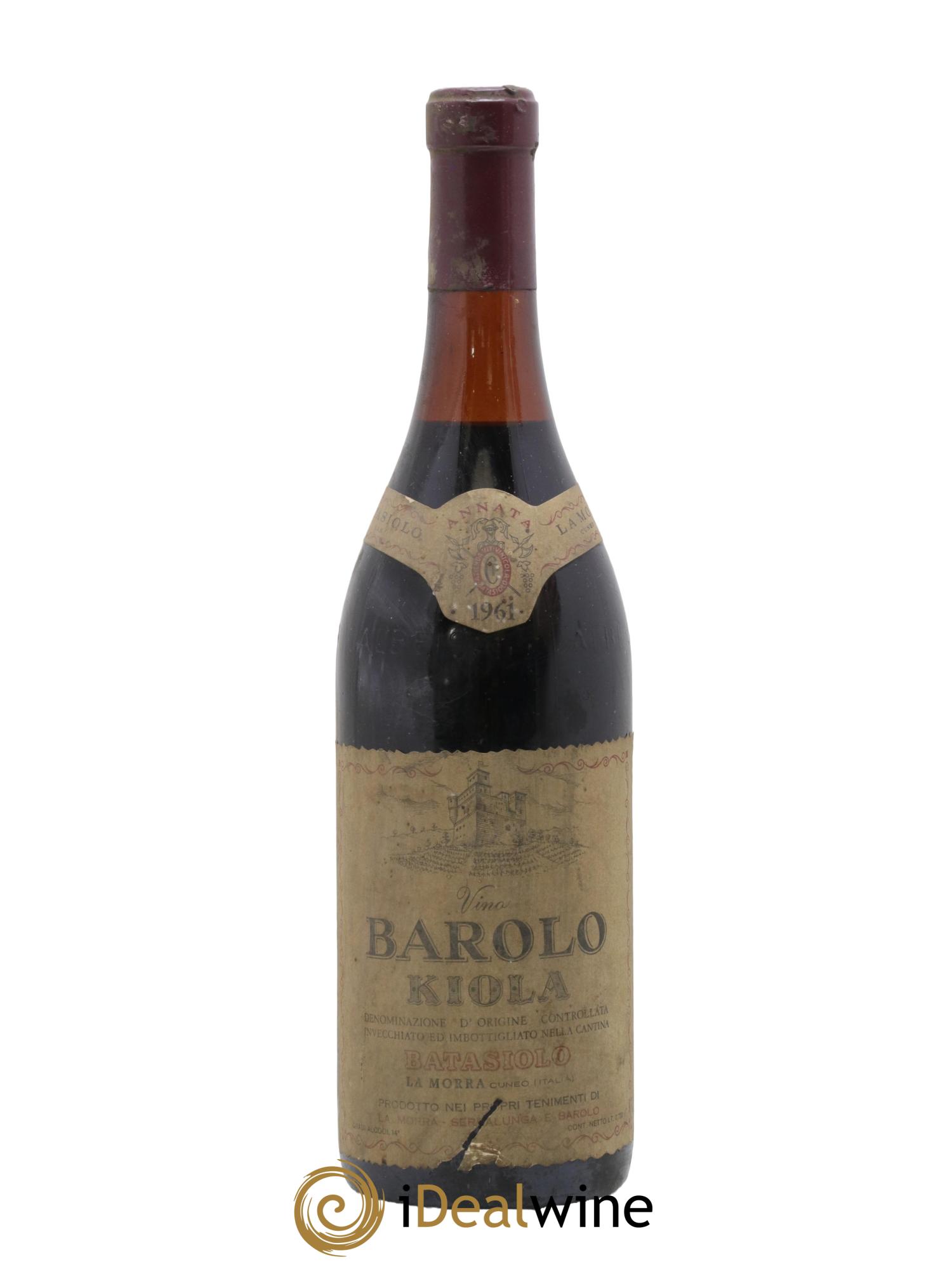 Barolo DOCG Batasiolo 1961 - Lotto di 1 bottiglia - 0
