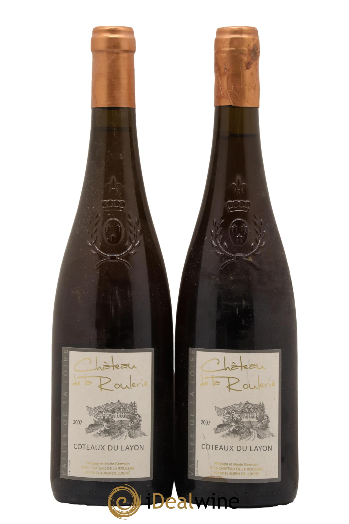 Coteaux du Layon Chateau de la Roulerie 2007 - Lotto di 2 bottiglie - 0