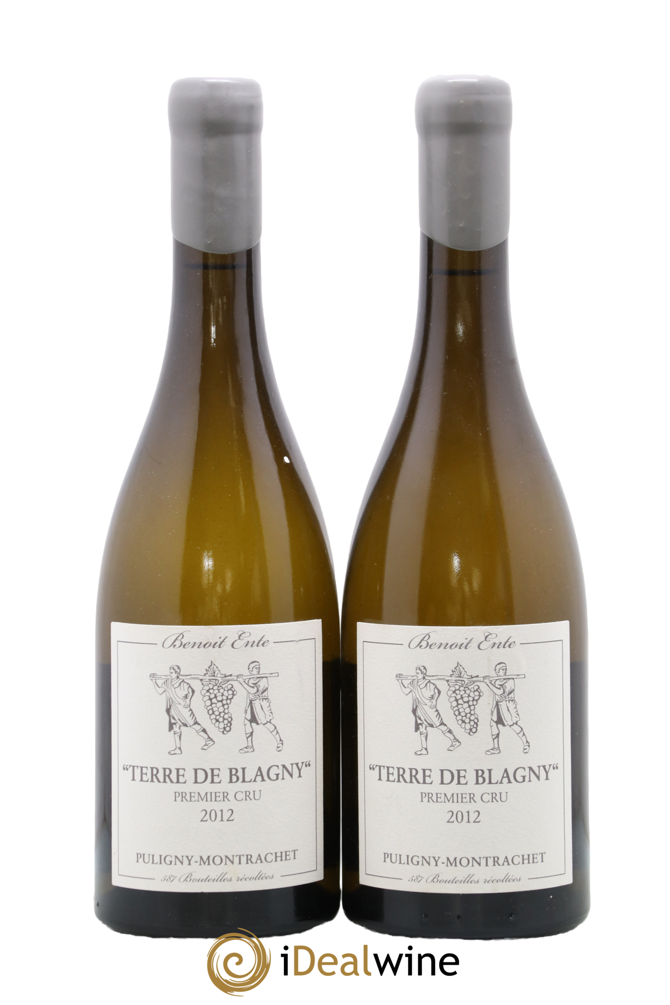 Puligny-Montrachet 1er Cru Sous le Puits Terre de Blagny Benoit Ente 2012 - Lot de 2 bouteilles - 0