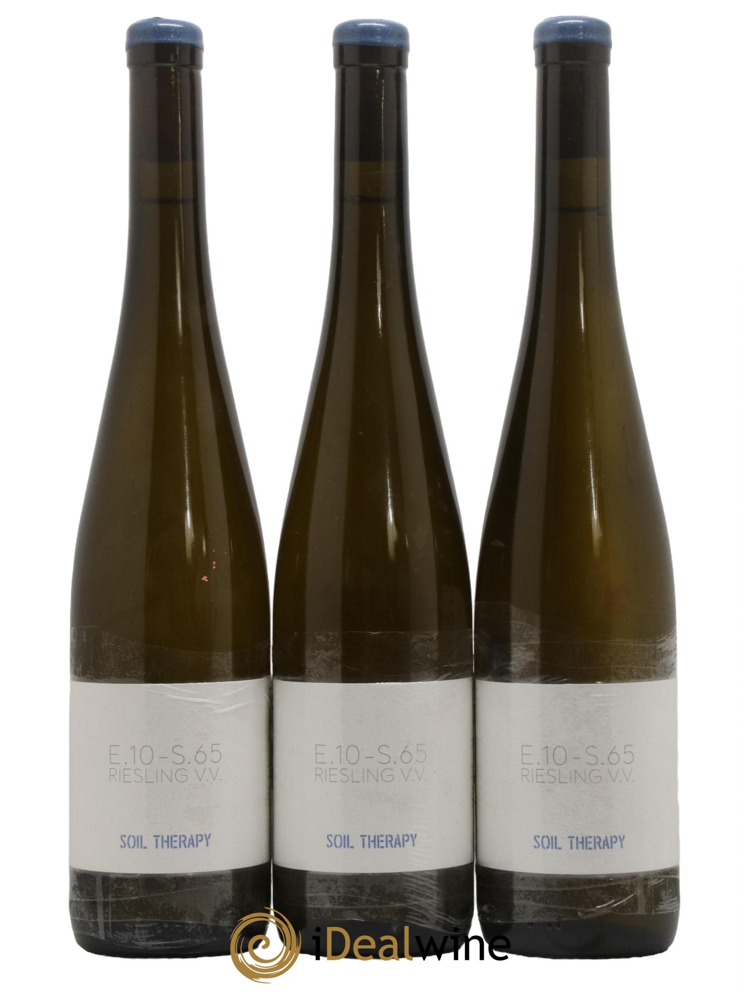 Alsace Riesling V.V. E 10 S.65 Soil Therapy 2020 - Lot de 3 bouteilles - 0